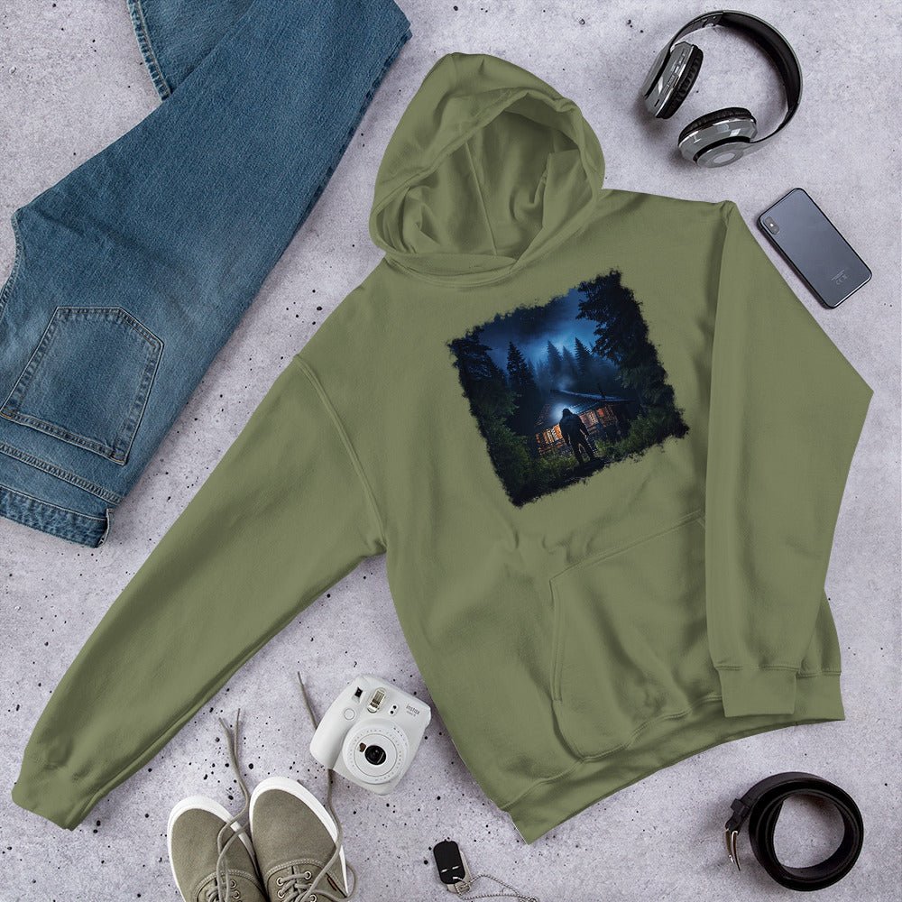 Bigfoot Visit Women's (Unisex) Hoodie - Hoodies - Discovery Co.