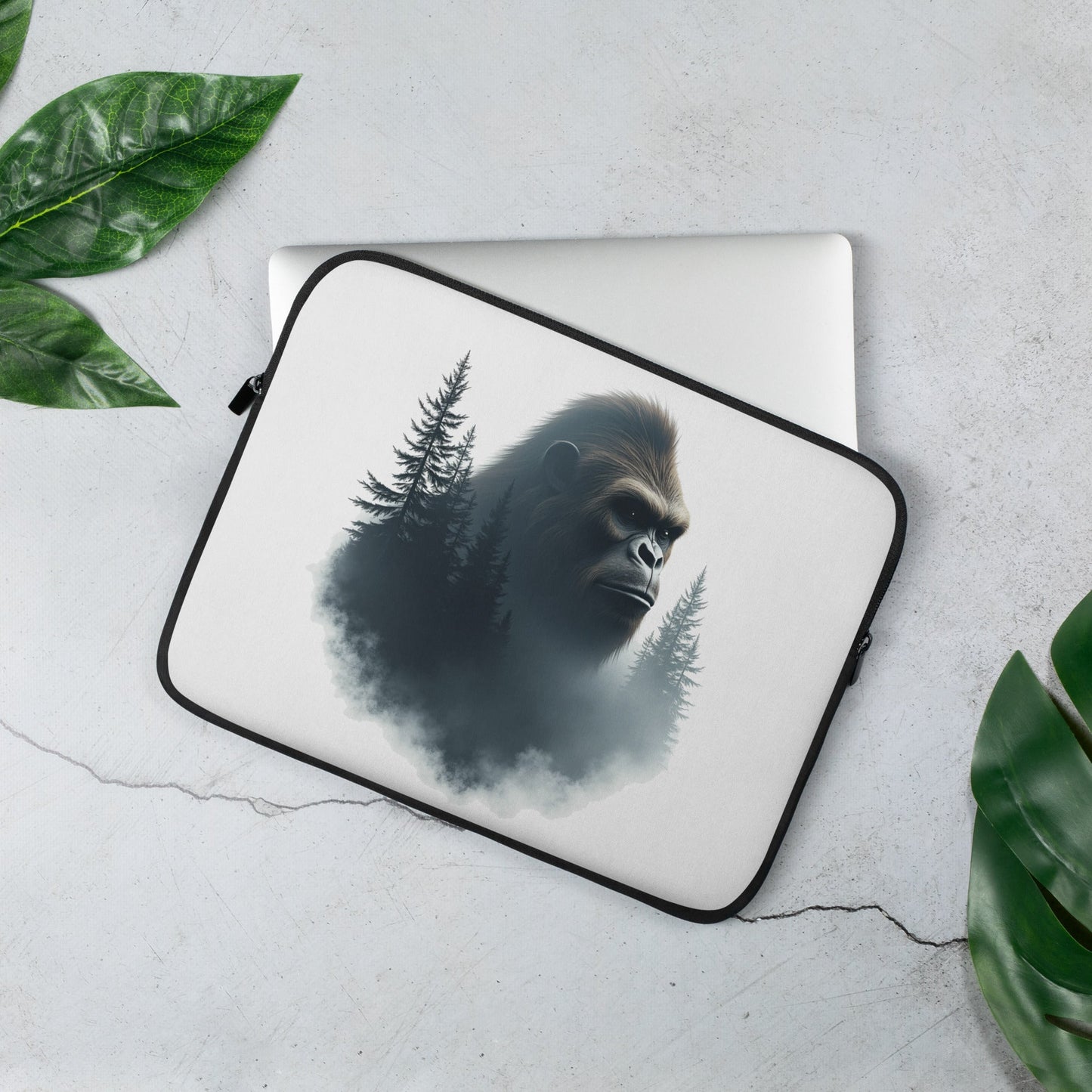 Bigfoot Watching Laptop Sleeve - Laptop Cases - Discovery Co.