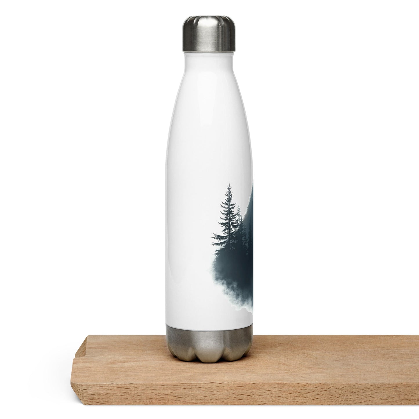 Bigfoot Watching Stainless Steel Water Bottle - Stainless Steel Water Bottle - Discovery Co.