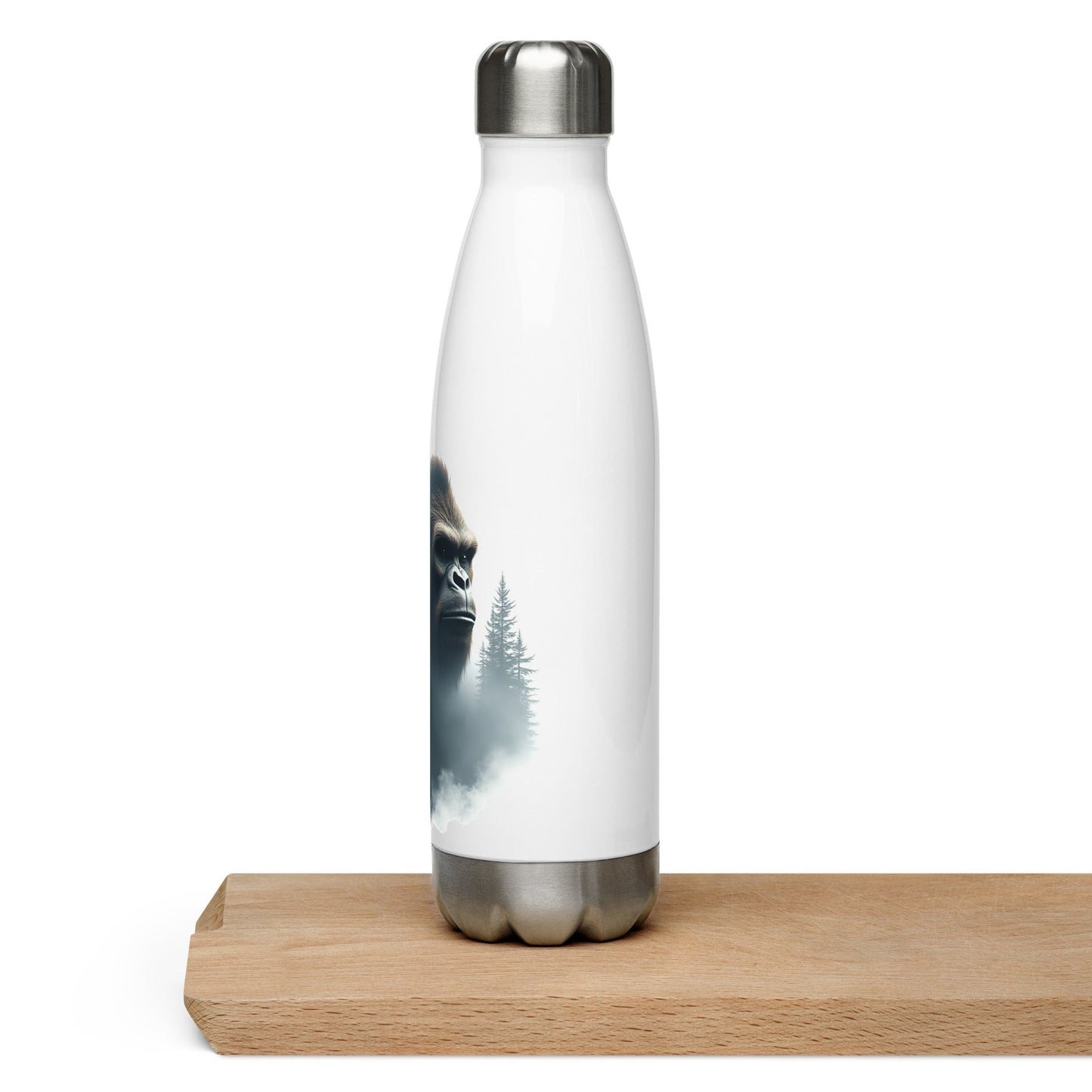 Bigfoot Watching Stainless Steel Water Bottle - Stainless Steel Water Bottle - Discovery Co.