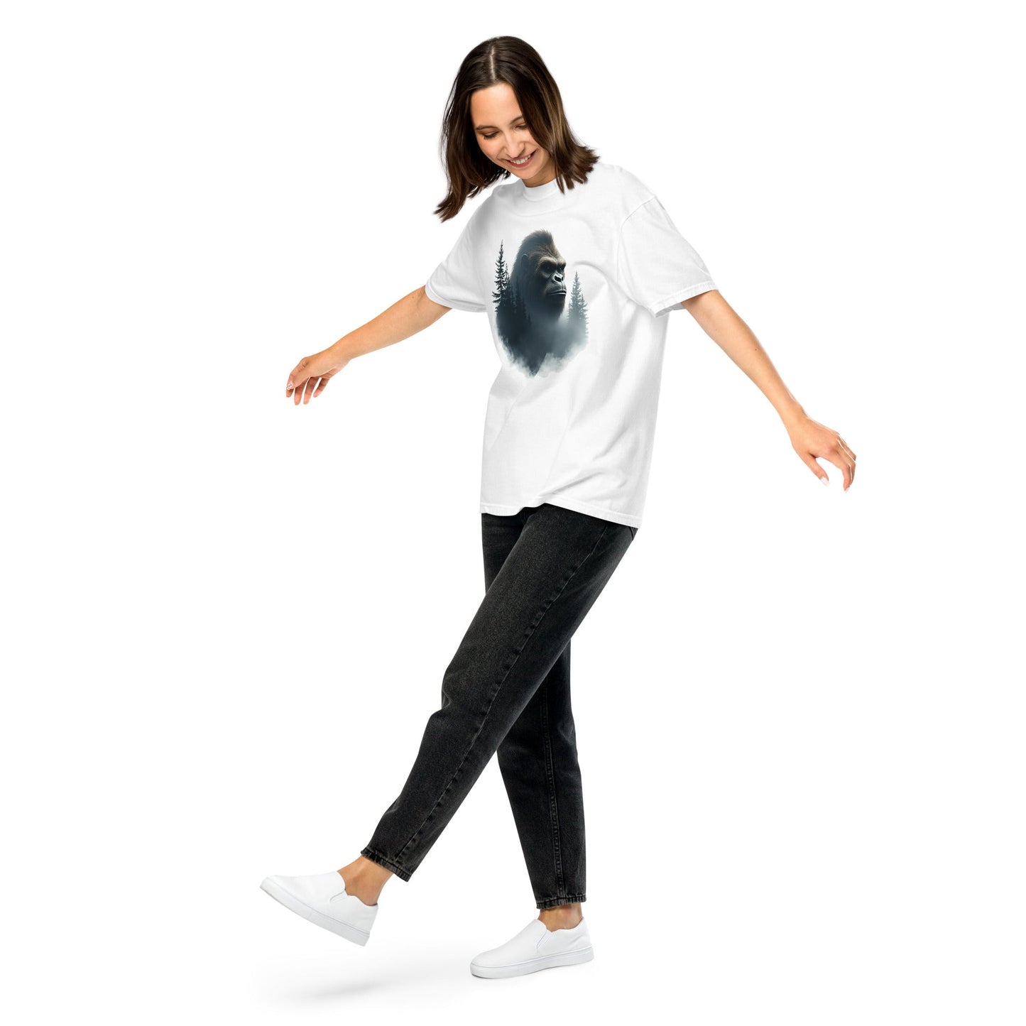 Bigfoot Watching Women's (Unisex) Premium Tee - Women's Shirts - Discovery Co.