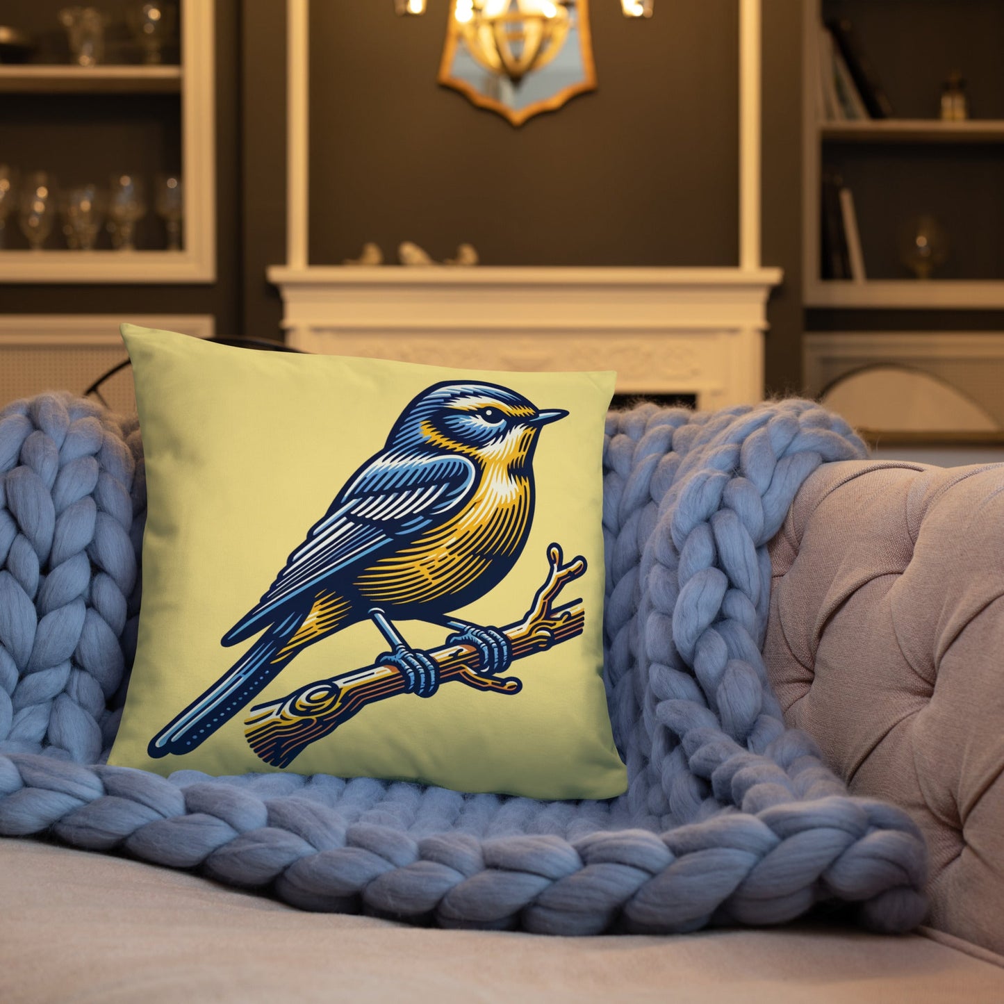 Bird III Basic Pillow - Pillows - Discovery Co.