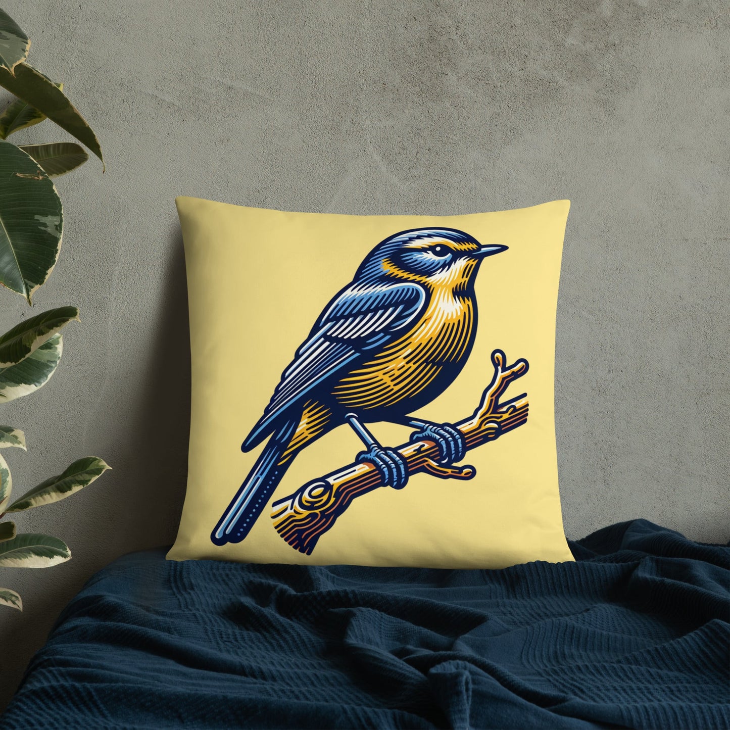 Bird III Basic Pillow - Pillows - Discovery Co.