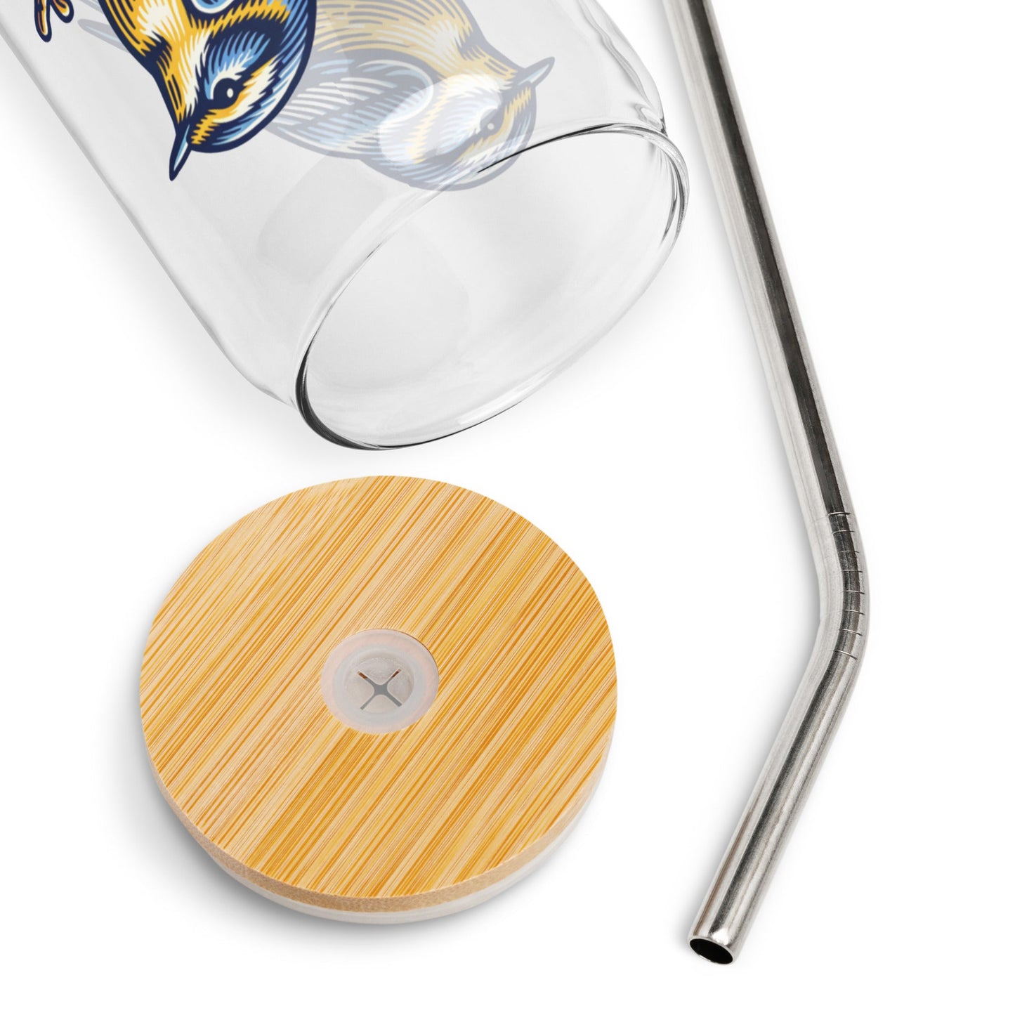 Bird III Can - Shaped Glass - Can - Shaped Glass - Discovery Co.
