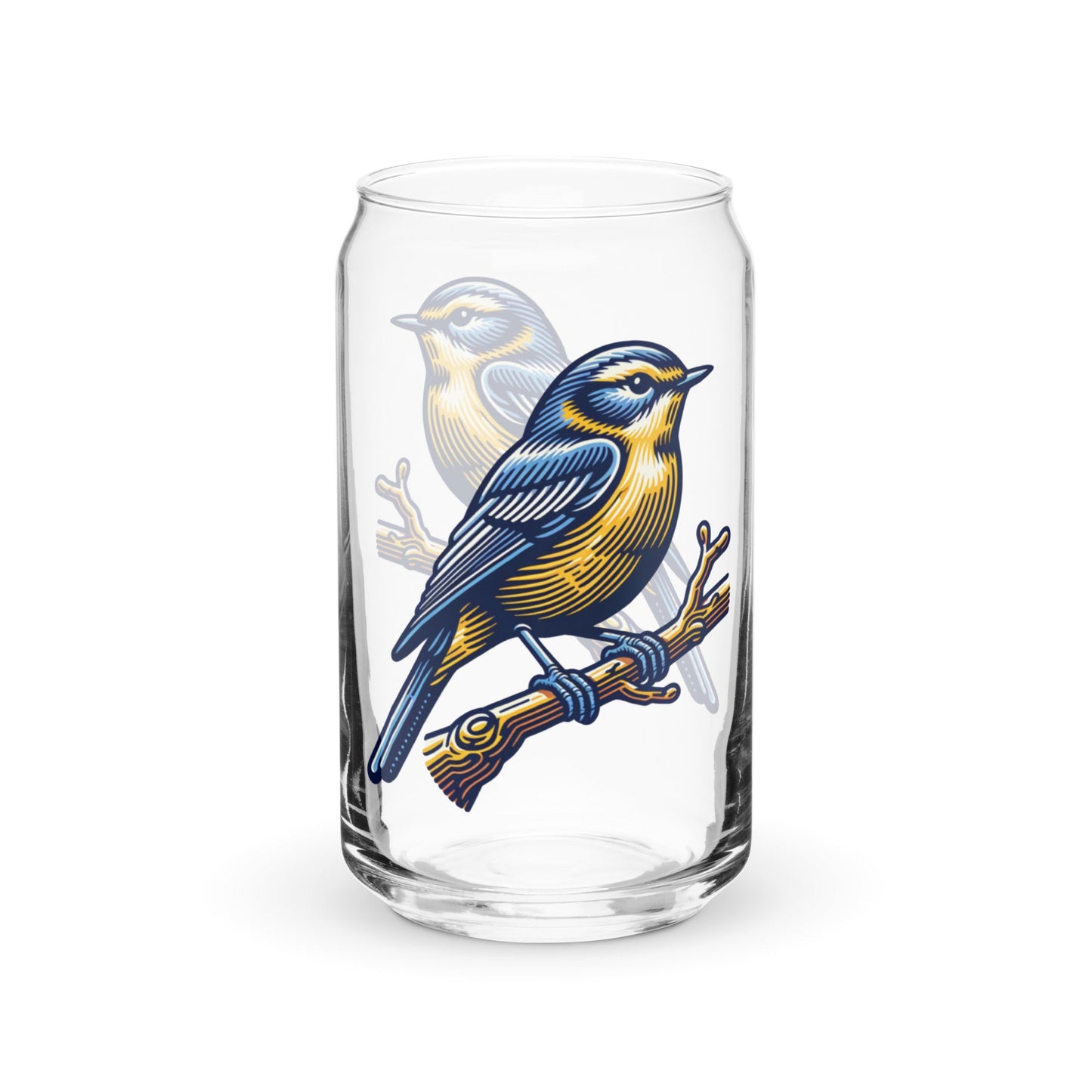 Bird III Can - Shaped Glass - Can - Shaped Glass - Discovery Co.