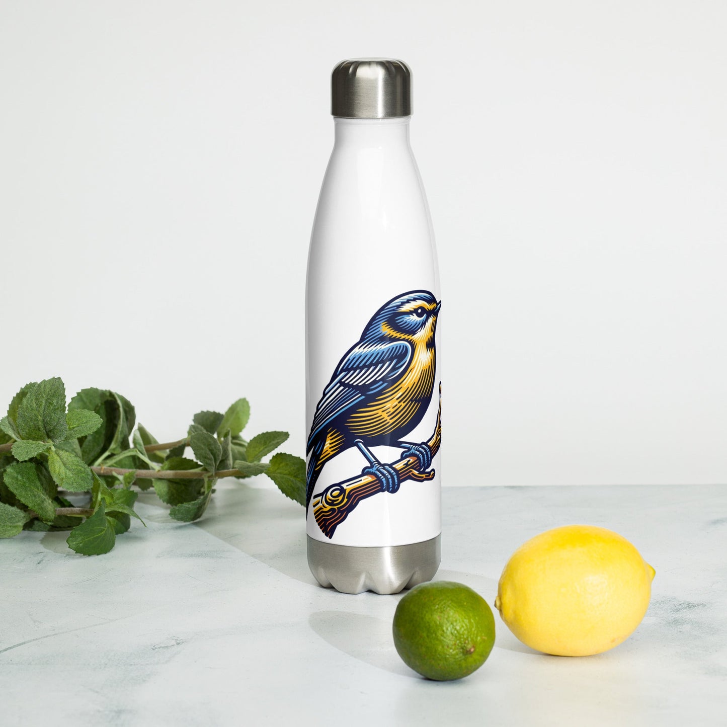 Bird III Stainless Steel Water Bottle - Stainless Steel Water Bottle - Discovery Co.