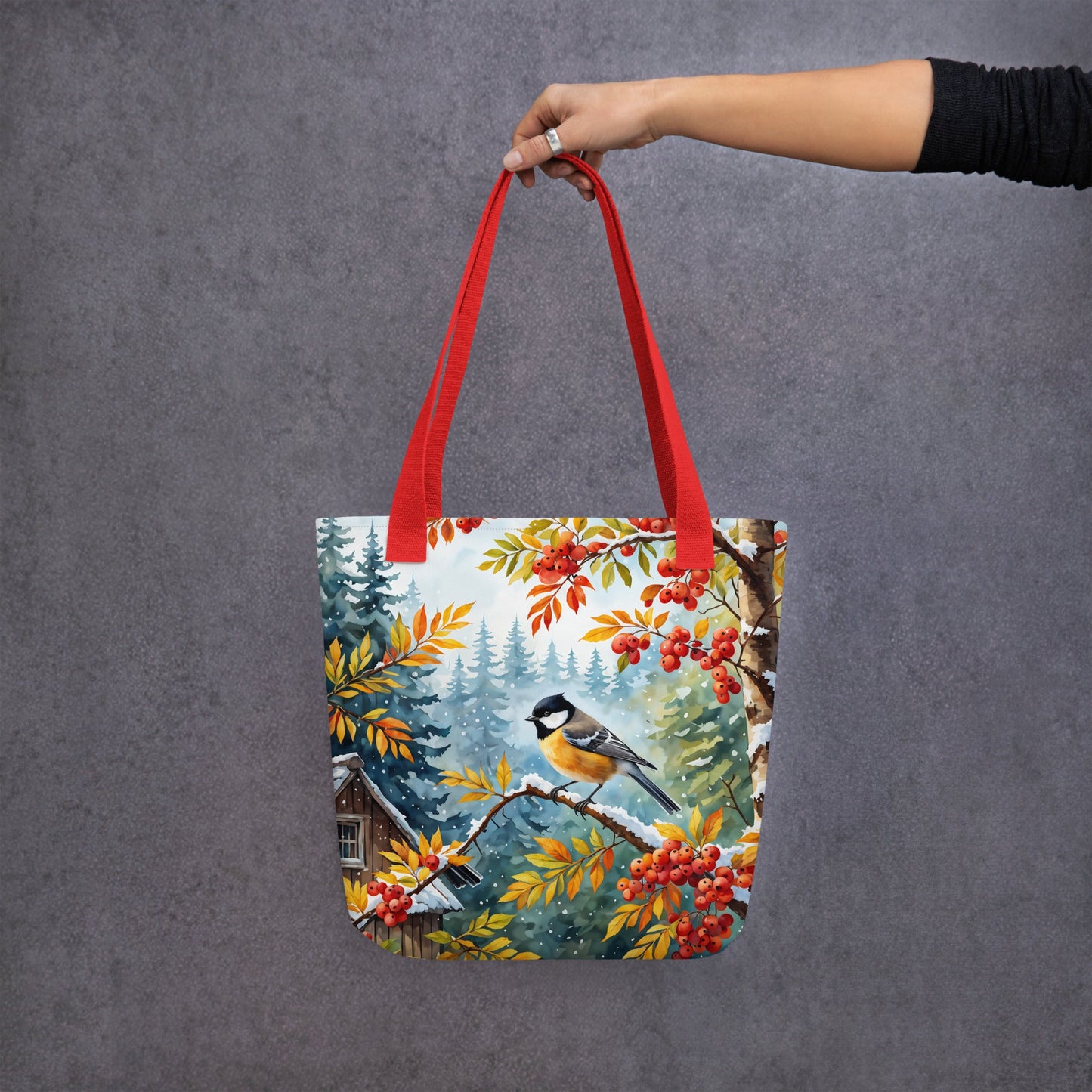 Bird In The Tree II Tote Bag - Tote Bags - Discovery Co.