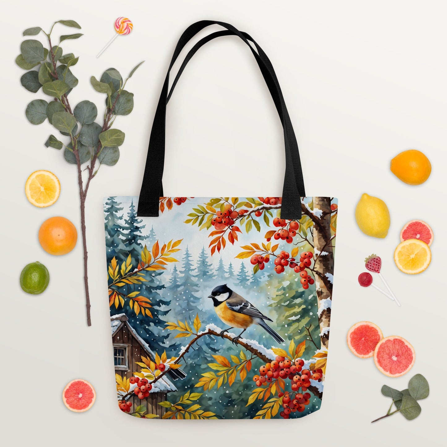 Bird In The Tree II Tote Bag - Tote Bags - Discovery Co.