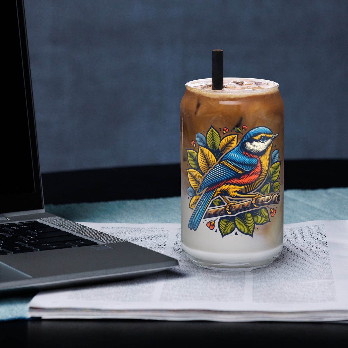 Bird IV Can - Shaped Glass - Can - Shaped Glass - Discovery Co.
