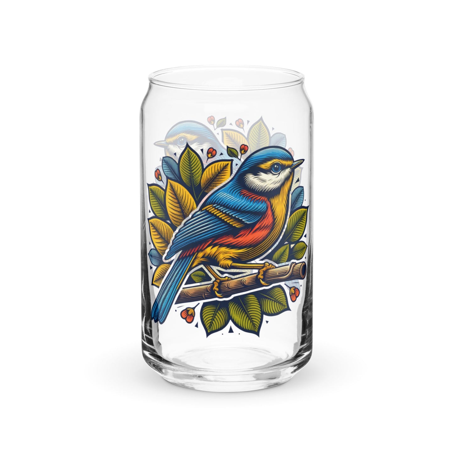 Bird IV Can - Shaped Glass - Can - Shaped Glass - Discovery Co.
