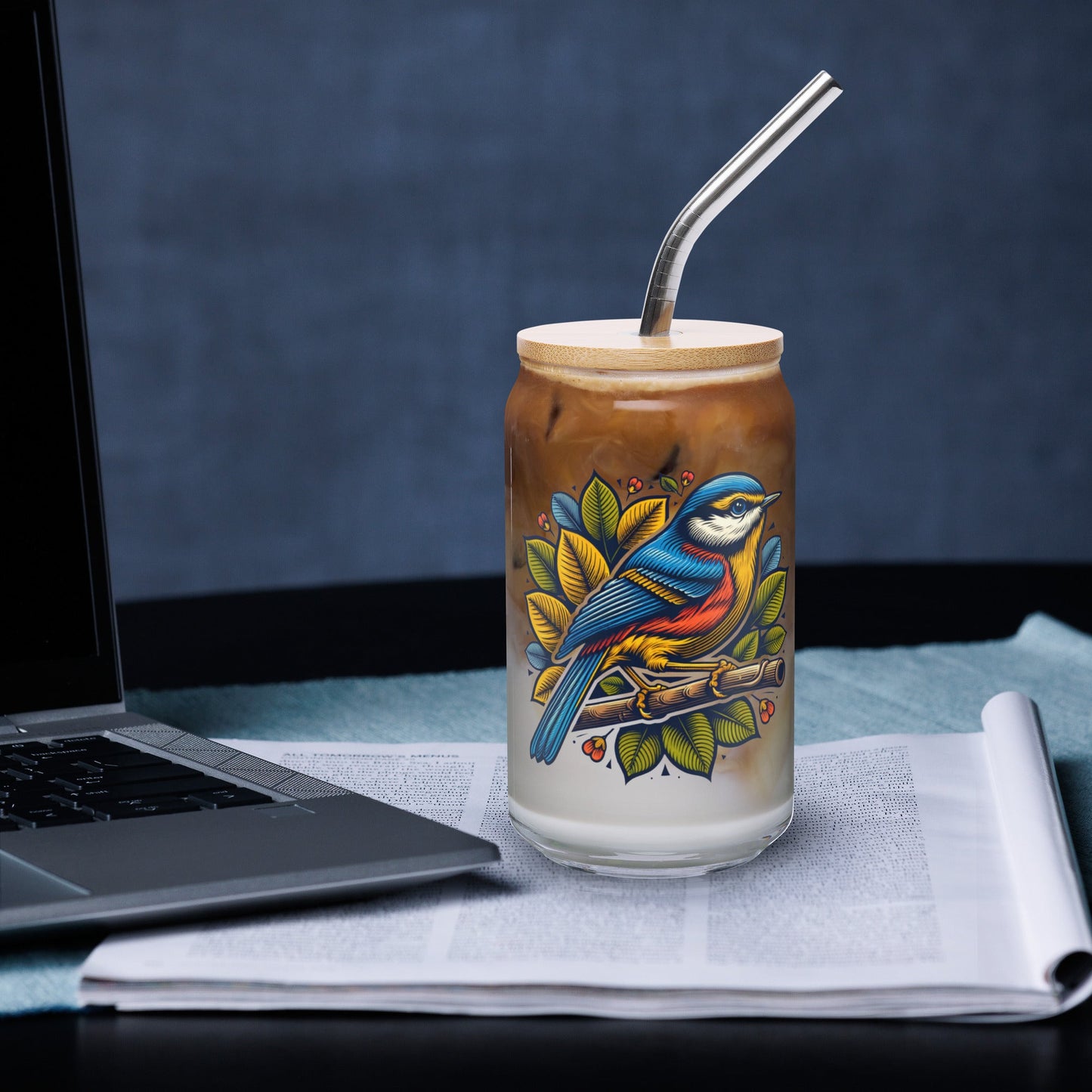 Bird IV Can - Shaped Glass - Can - Shaped Glass - Discovery Co.