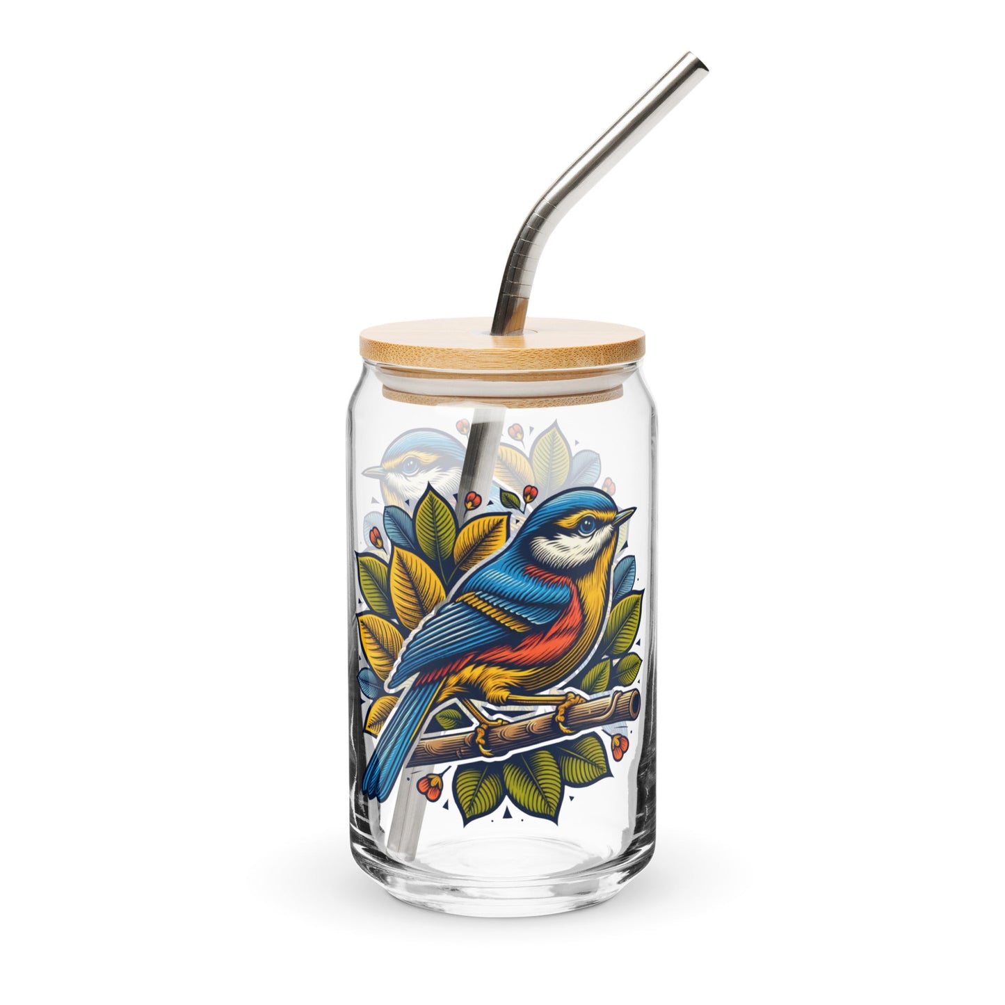 Bird IV Can - Shaped Glass - Can - Shaped Glass - Discovery Co.