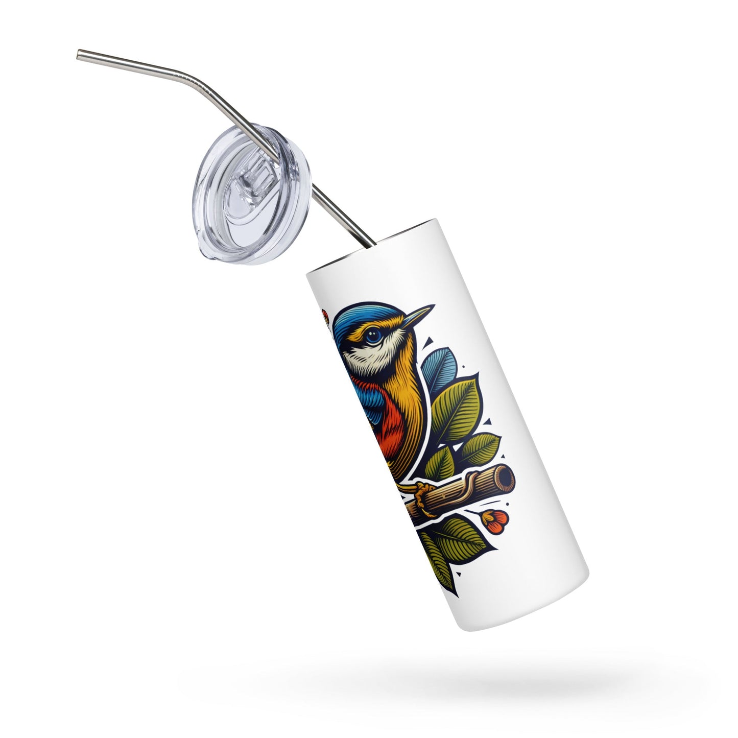 Bird IV Stainless Steel Tumbler - Steel Tumbler - Discovery Co.