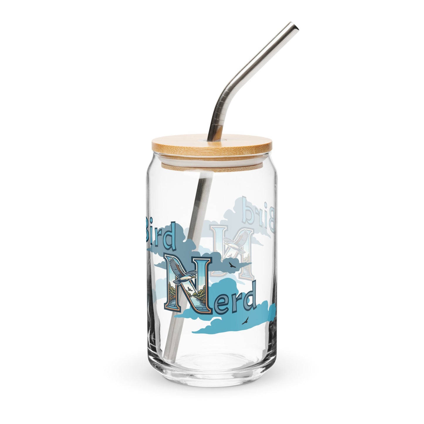 Bird Nerd Can - Shaped Glass - Can - Shaped Glass - Discovery Co.
