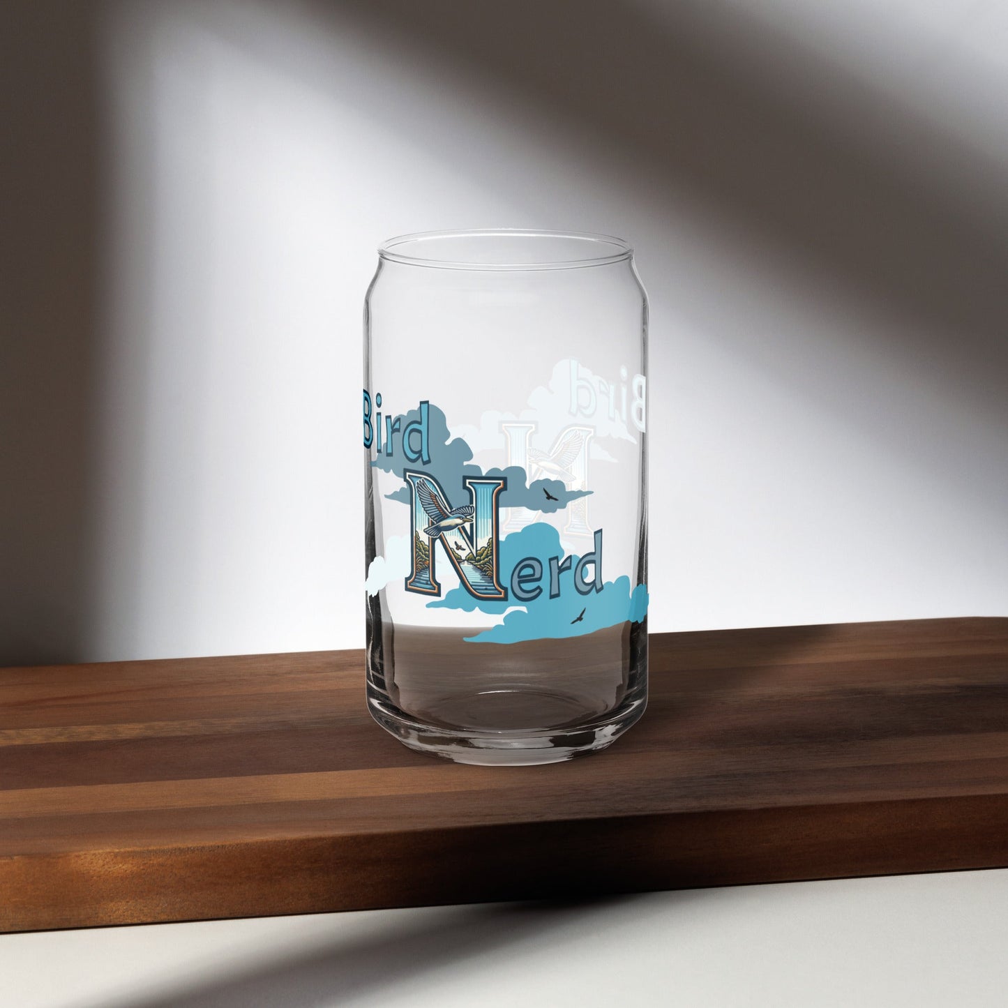 Bird Nerd Can - Shaped Glass - Can - Shaped Glass - Discovery Co.
