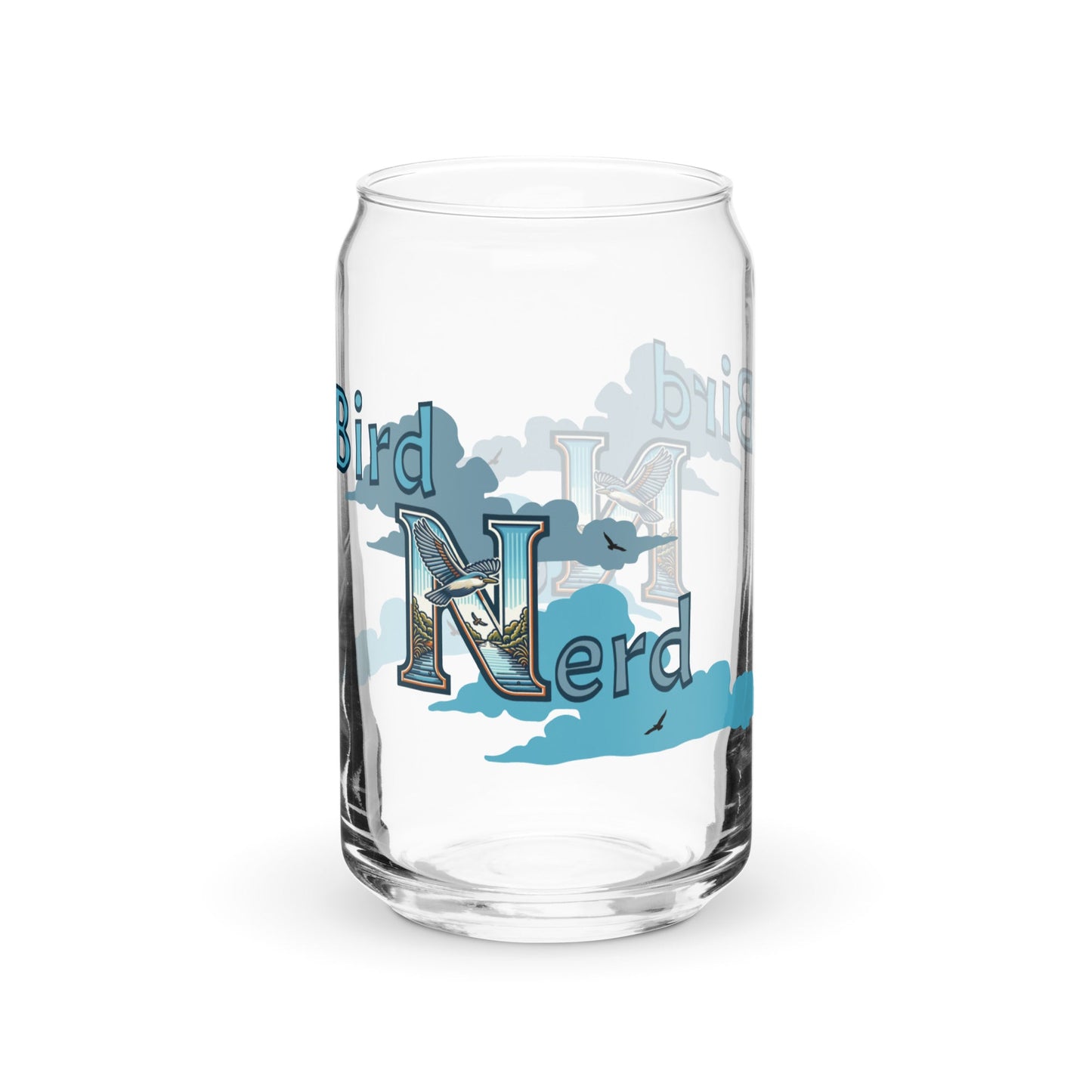 Bird Nerd Can - Shaped Glass - Can - Shaped Glass - Discovery Co.
