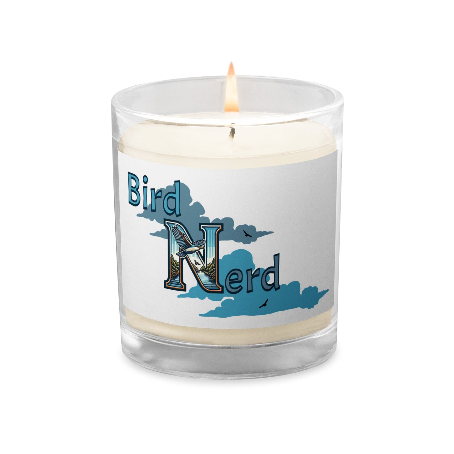 Bird Nerd Glass Jar Soy Wax Candle - Candles - Discovery Co.