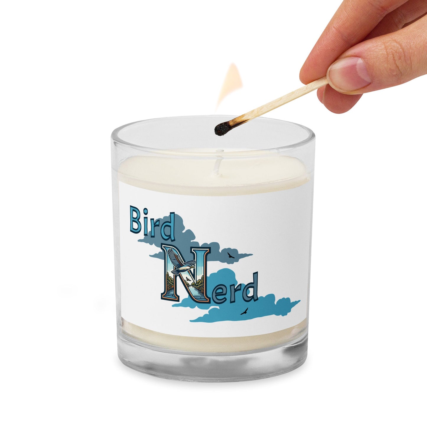 Bird Nerd Glass Jar Soy Wax Candle - Candles - Discovery Co.