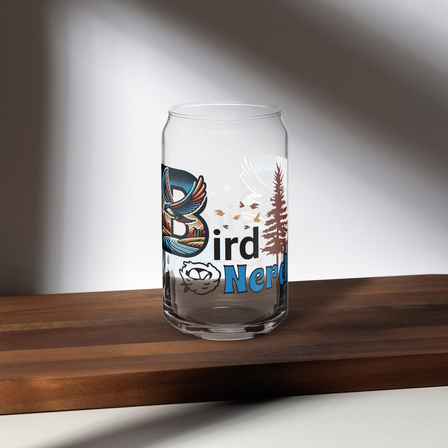 Bird Nerd II Can - Shaped Glass - Can - Shaped Glass - Discovery Co.