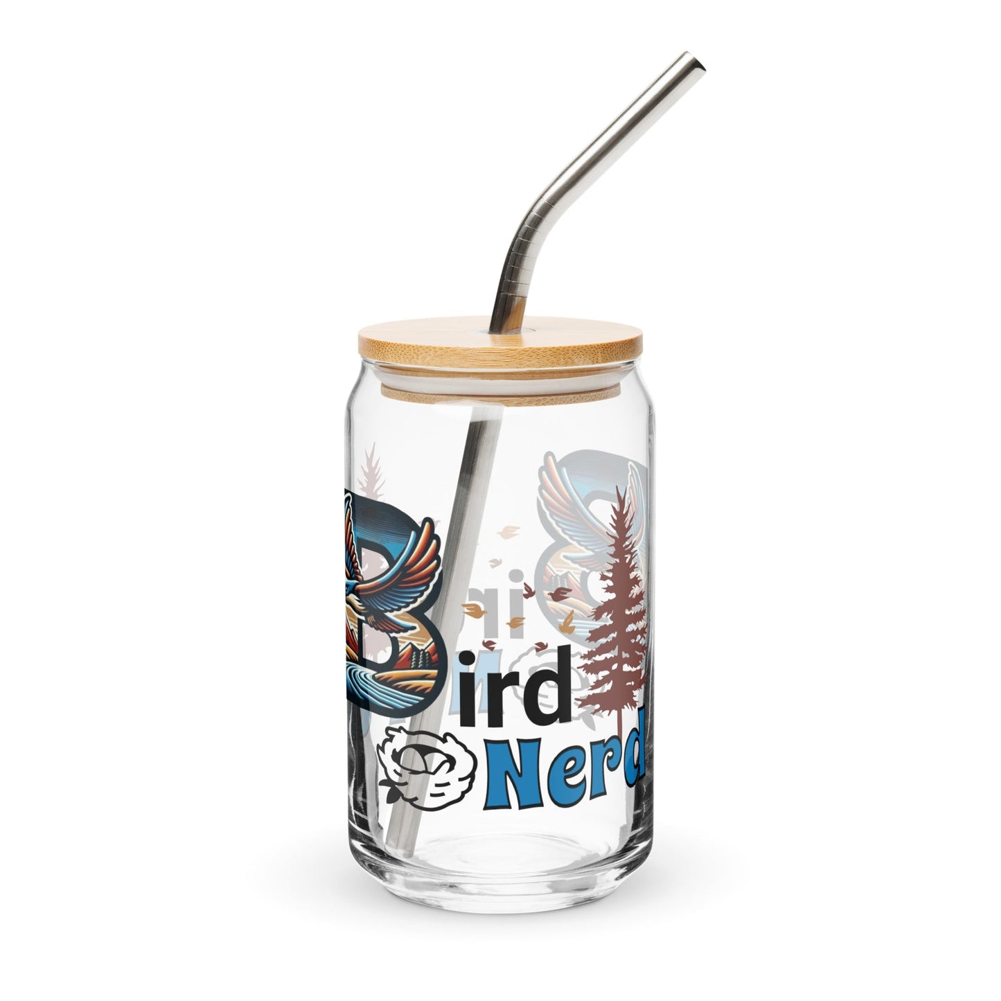 Bird Nerd II Can - Shaped Glass - Can - Shaped Glass - Discovery Co.