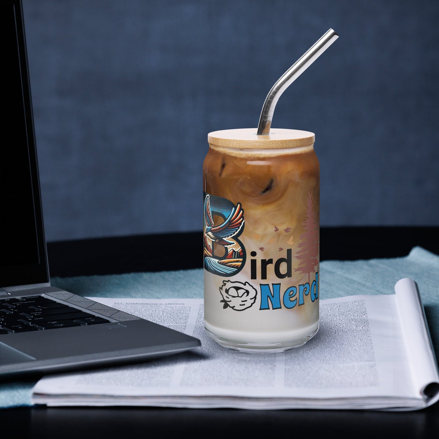 Bird Nerd II Can - Shaped Glass - Can - Shaped Glass - Discovery Co.