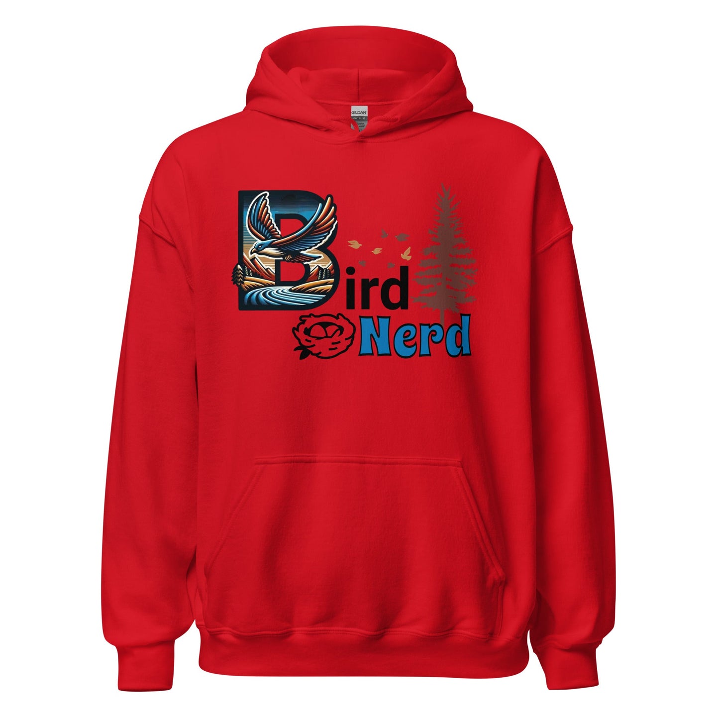 Bird Nerd II Men's (Unisex) Hoodie - Hoodies - Discovery Co.