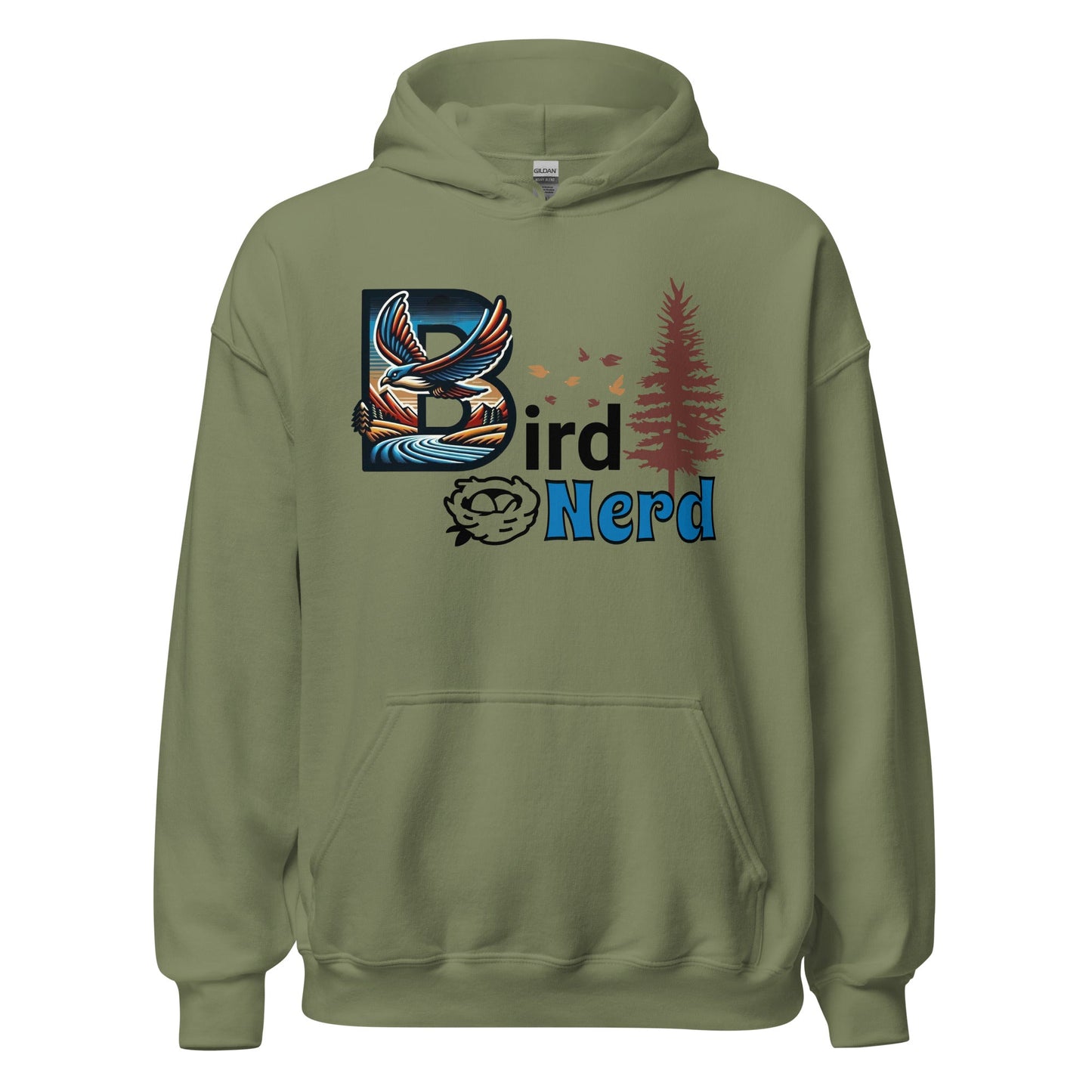 Bird Nerd II Men's (Unisex) Hoodie - Hoodies - Discovery Co.