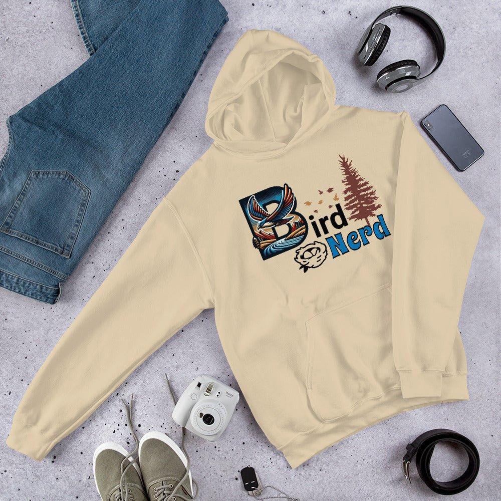 Bird Nerd II Men's (Unisex) Hoodie - Hoodies - Discovery Co.