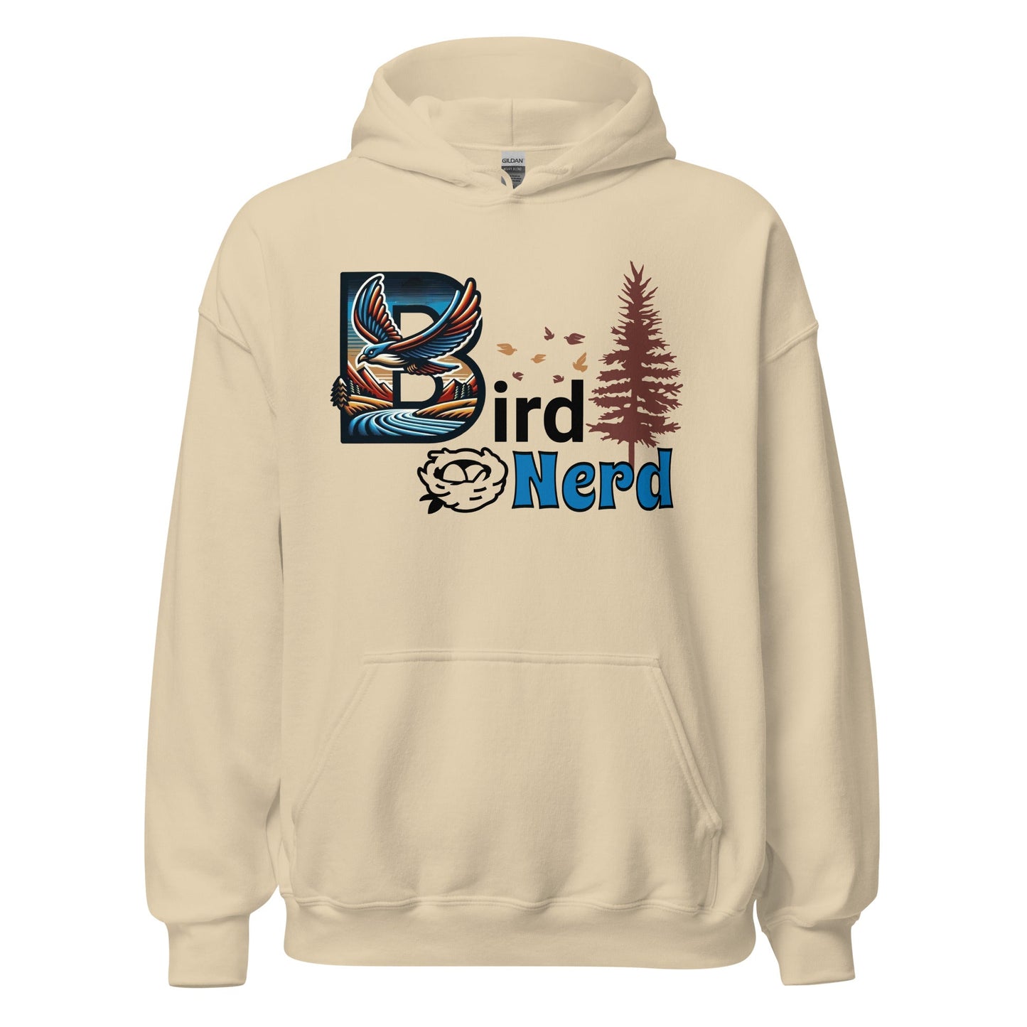 Bird Nerd II Men's (Unisex) Hoodie - Hoodies - Discovery Co.