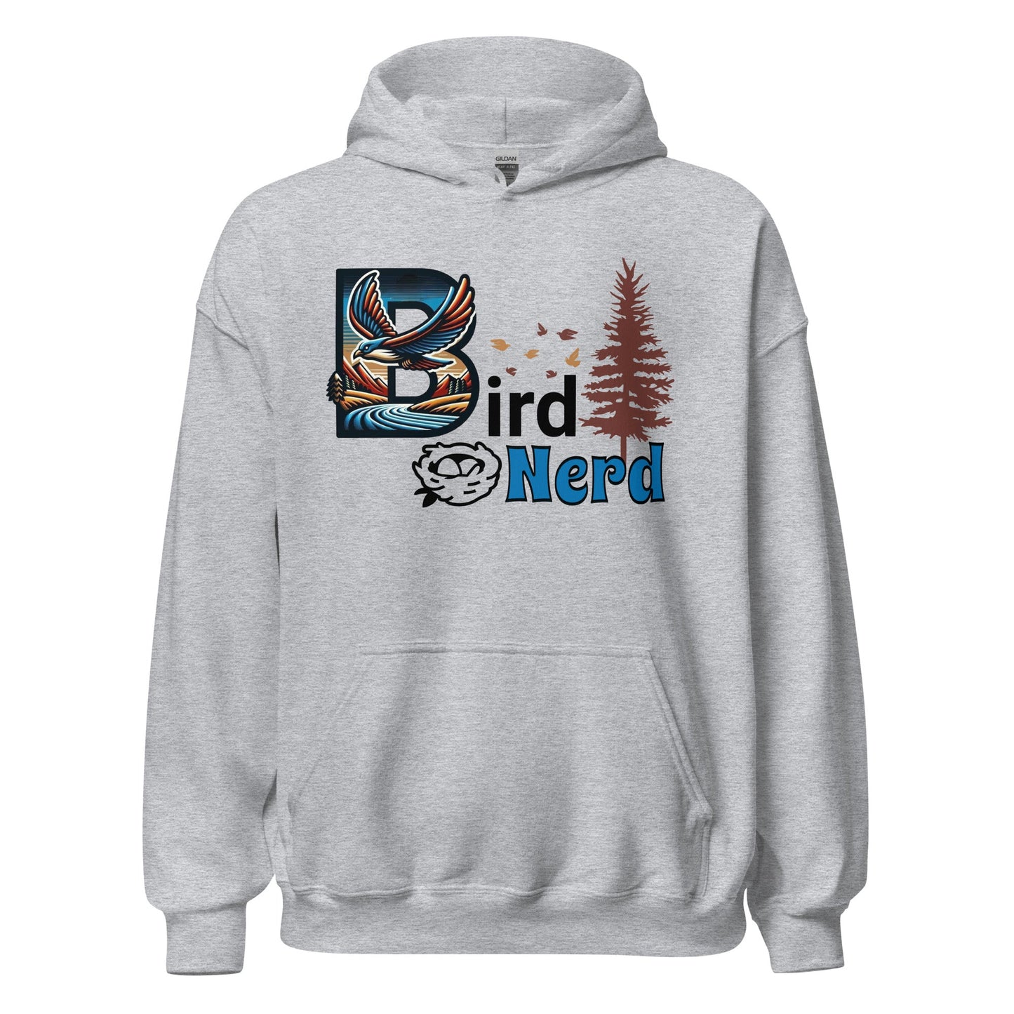 Bird Nerd II Men's (Unisex) Hoodie - Hoodies - Discovery Co.
