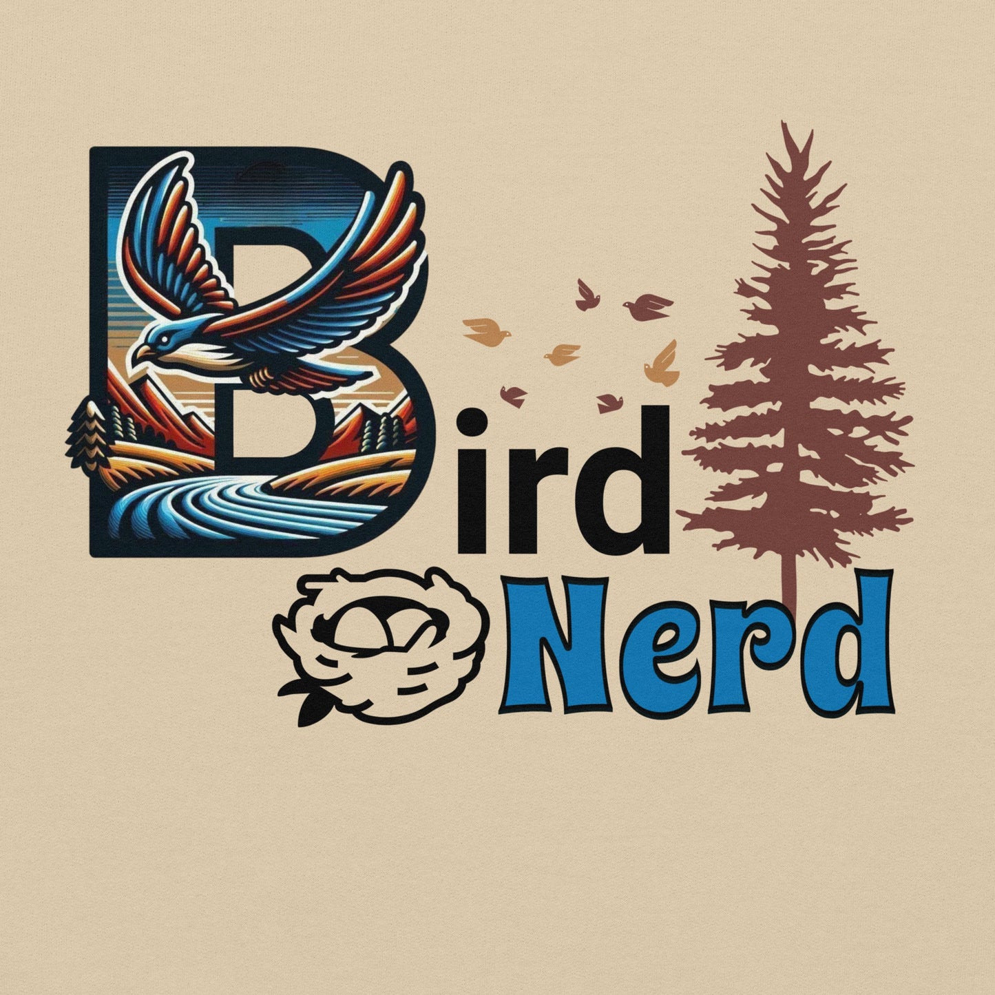 Bird Nerd II Men's (Unisex) Hoodie - Hoodies - Discovery Co.