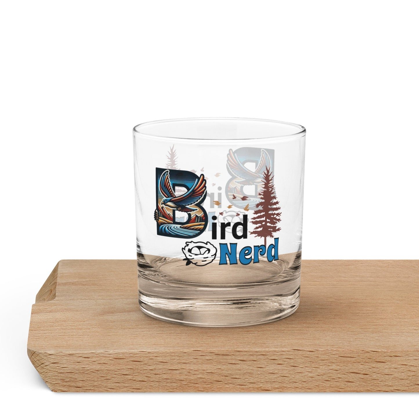 Bird Nerd II Rocks Glass - Rocks Glass - Discovery Co.