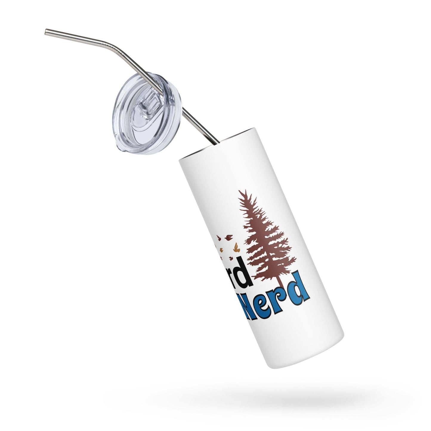 Bird Nerd II Stainless Steel Tumbler - Steel Tumbler - Discovery Co.