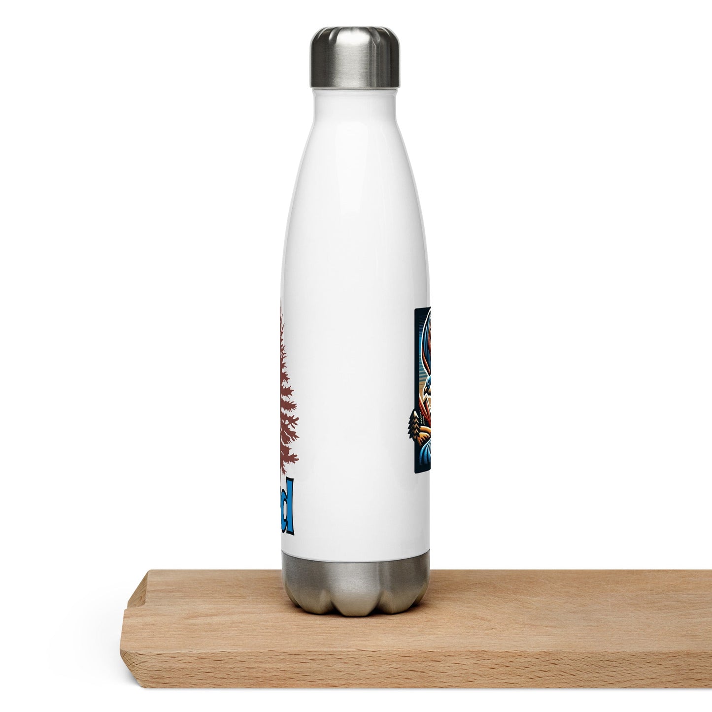 Bird Nerd II Stainless Steel Water Bottle - Stainless Steel Water Bottle - Discovery Co.