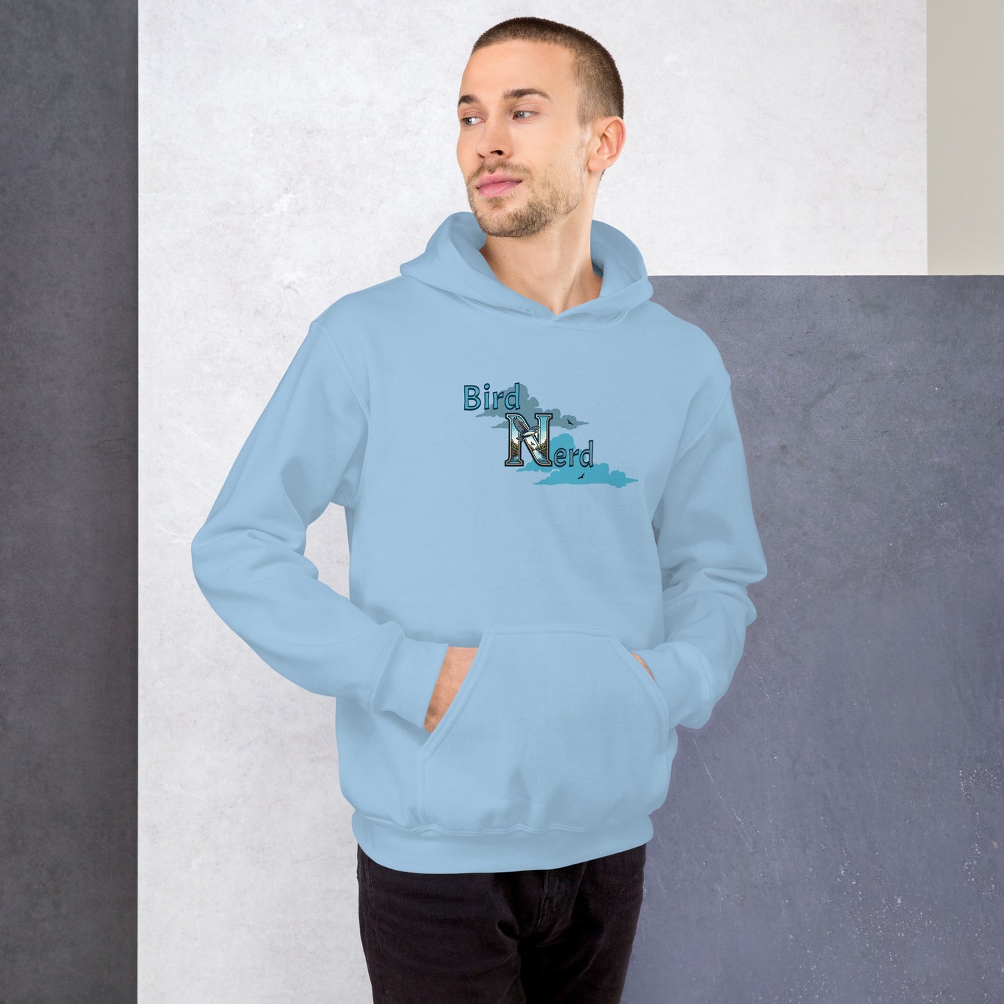 Bird Nerd Men's (Unisex) Hoodie - Hoodies - Discovery Co.