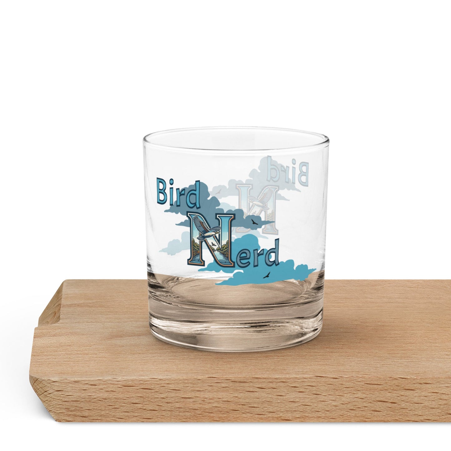 Bird Nerd Rocks Glass - Rocks Glass - Discovery Co.