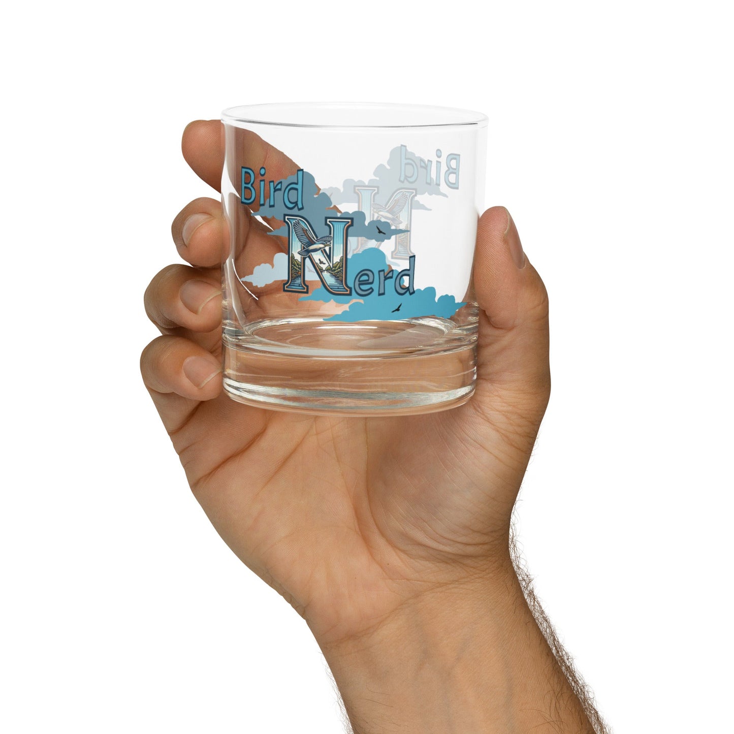 Bird Nerd Rocks Glass - Rocks Glass - Discovery Co.