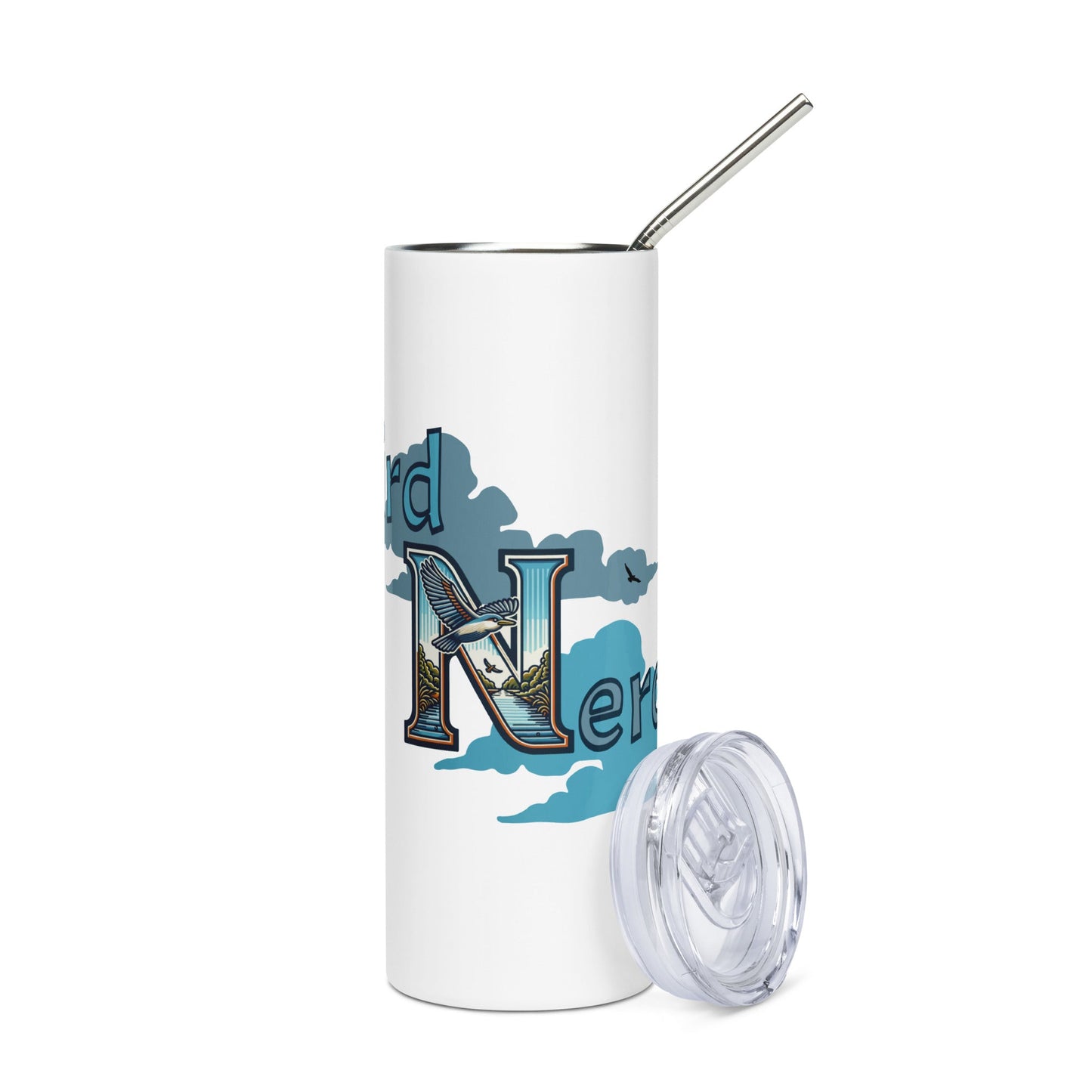 Bird Nerd Stainless Steel Tumbler - Steel Tumbler - Discovery Co.