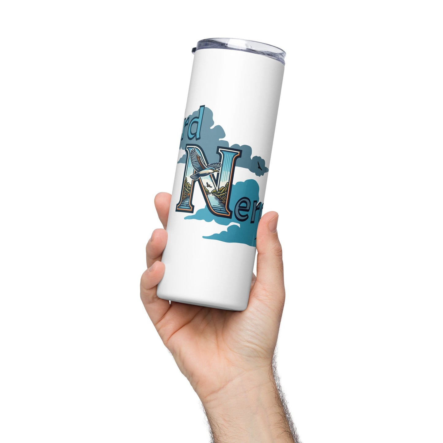 Bird Nerd Stainless Steel Tumbler - Steel Tumbler - Discovery Co.