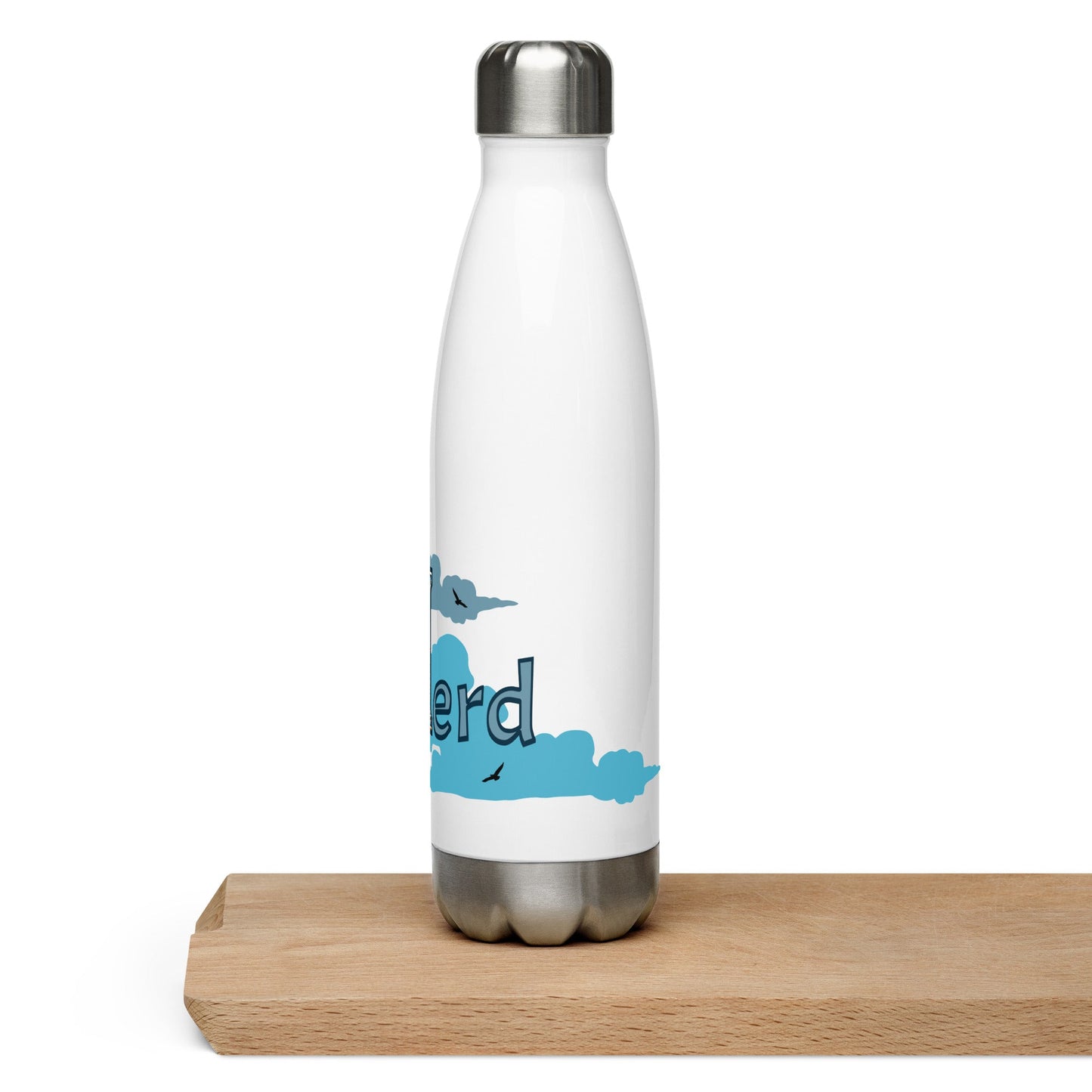 Bird Nerd Stainless Steel Water Bottle - Stainless Steel Water Bottle - Discovery Co.