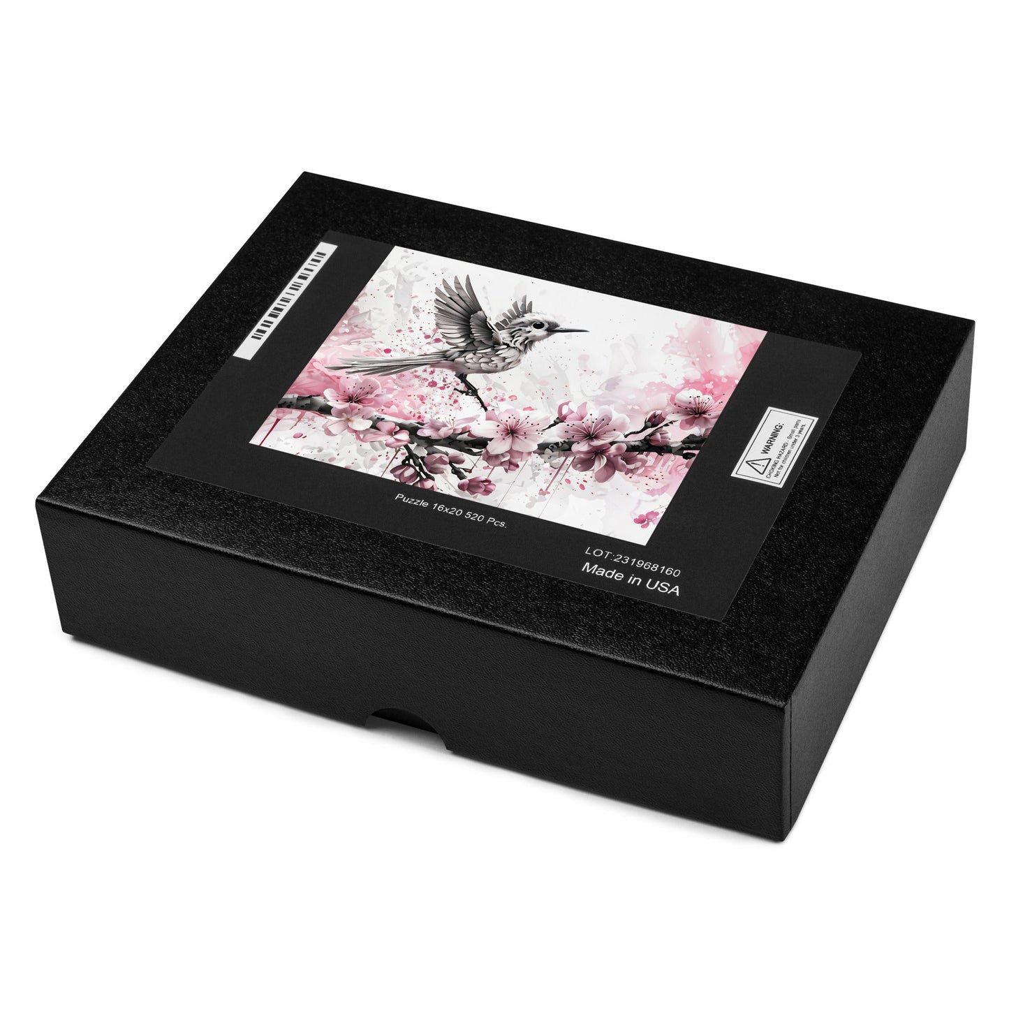 Bird On Cherry Blossom Branch Jigsaw Puzzle - Puzzle - Discovery Co.