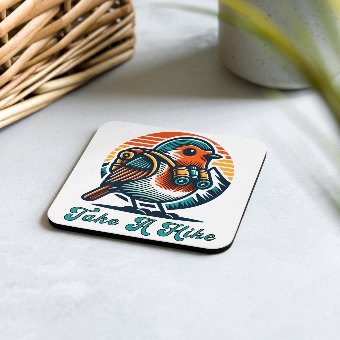 Bird Take A Hike Cork - Back Coaster - Coasters - Discovery Co.