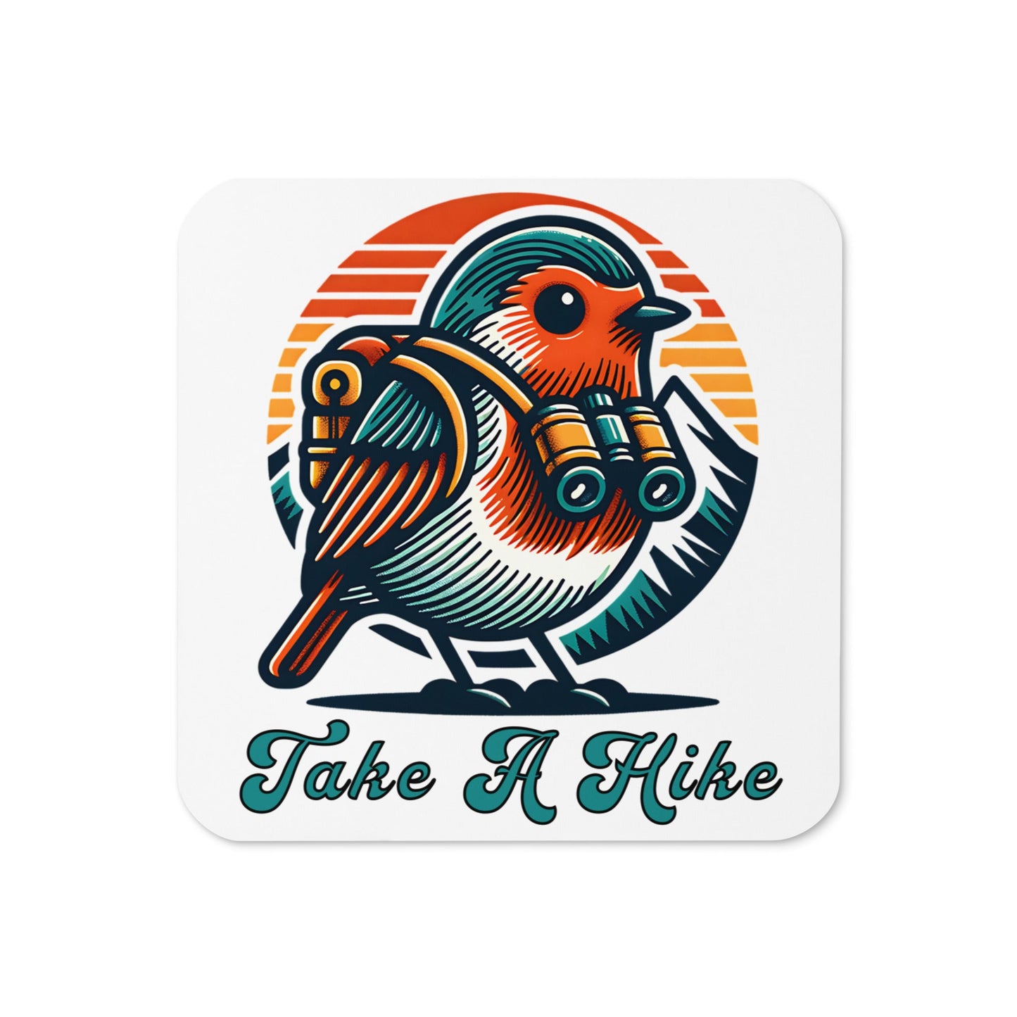 Bird Take A Hike Cork - Back Coaster - Coasters - Discovery Co.