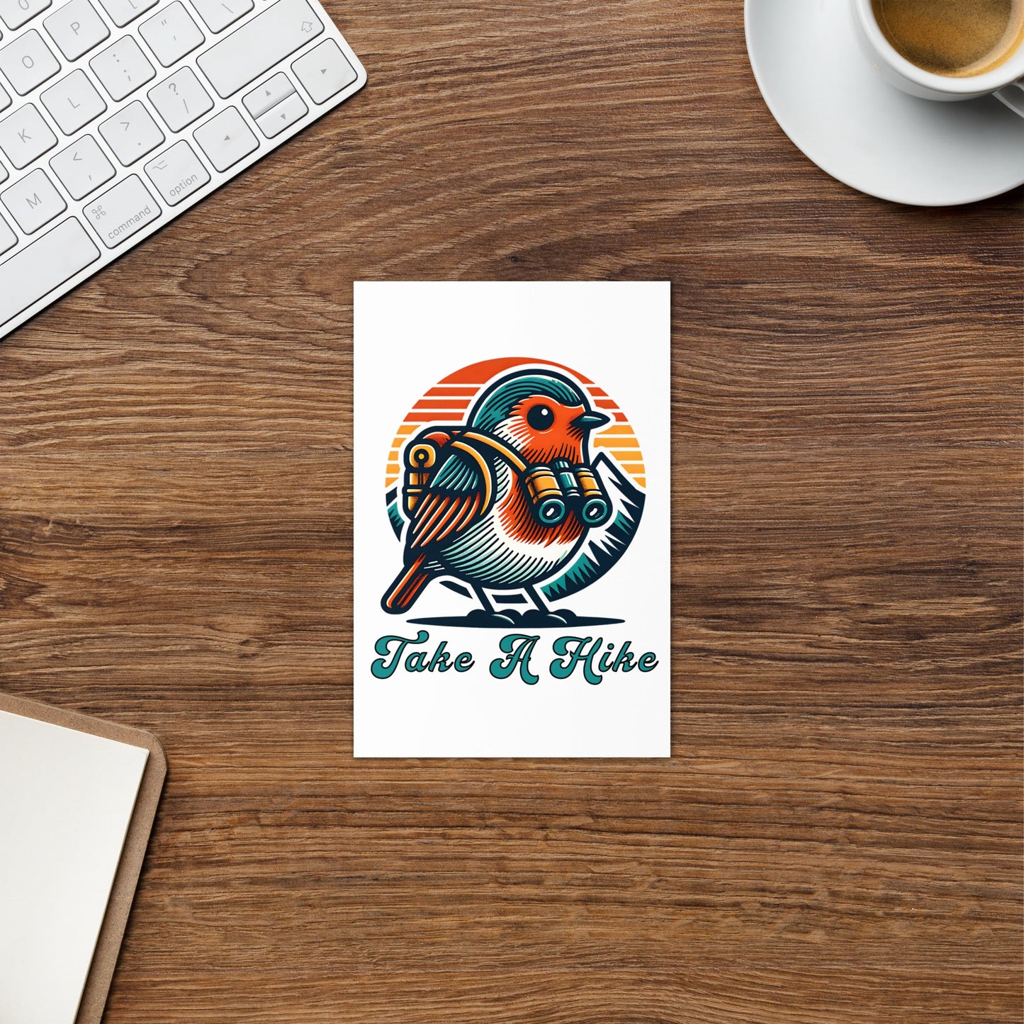 Bird Take A Hike Greeting Card - Greeting Card - Discovery Co.