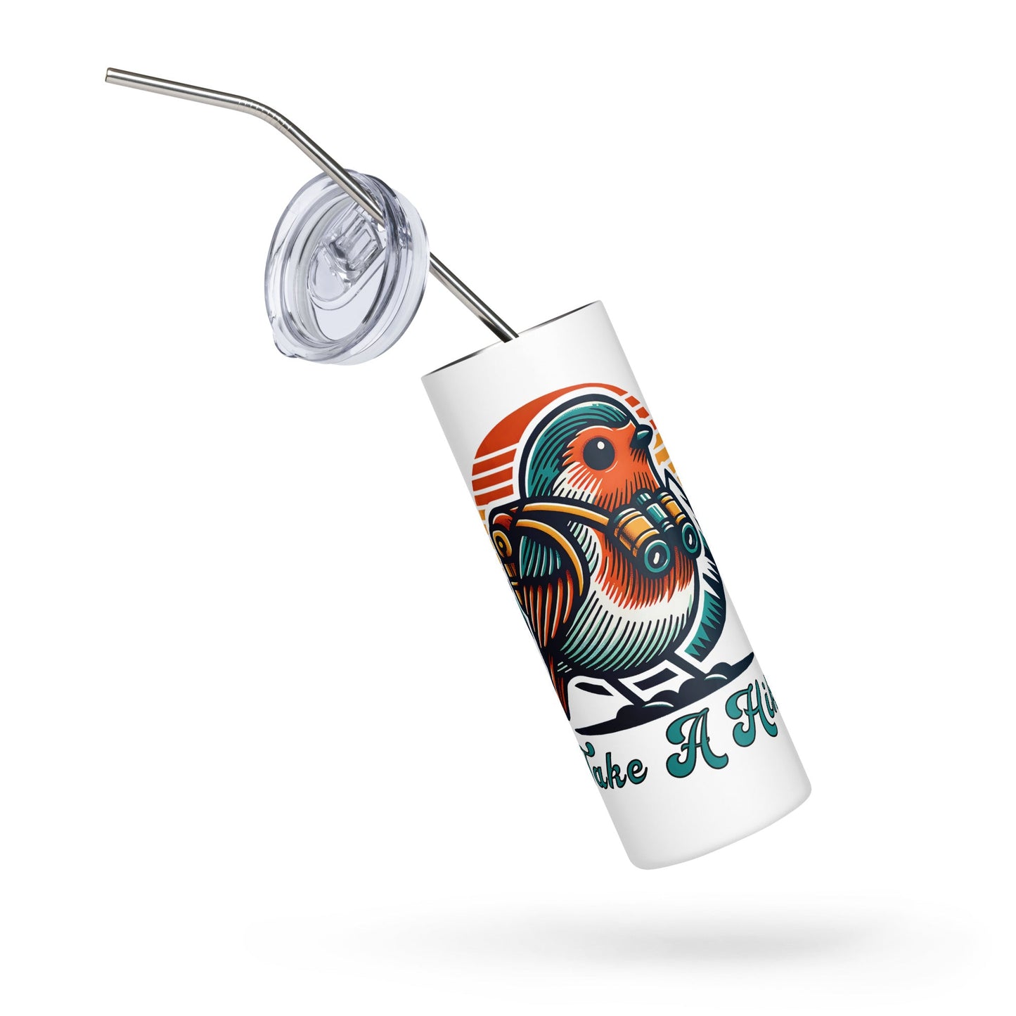 Bird Take A Hike Stainless Steel Tumbler - Steel Tumbler - Discovery Co.