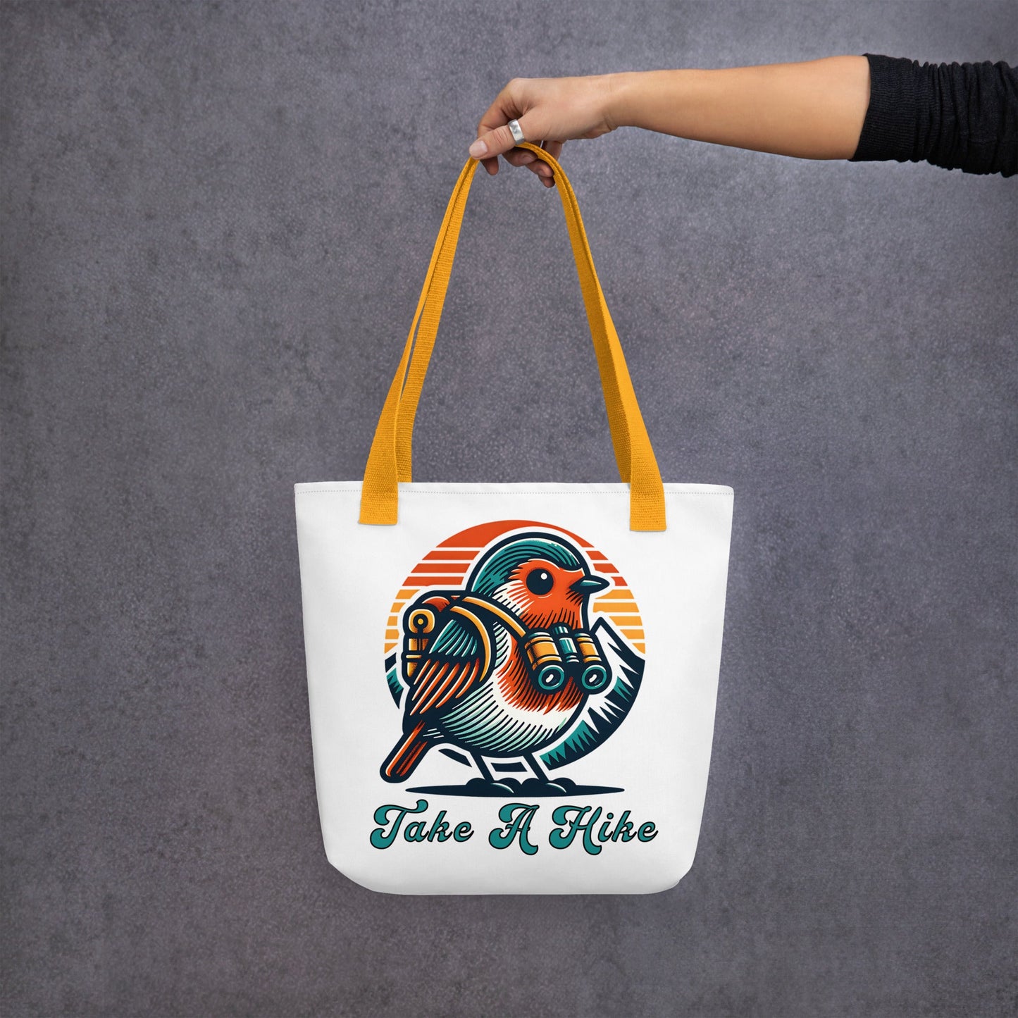 Bird Take A Hike Tote Bag - Tote Bags - Discovery Co.