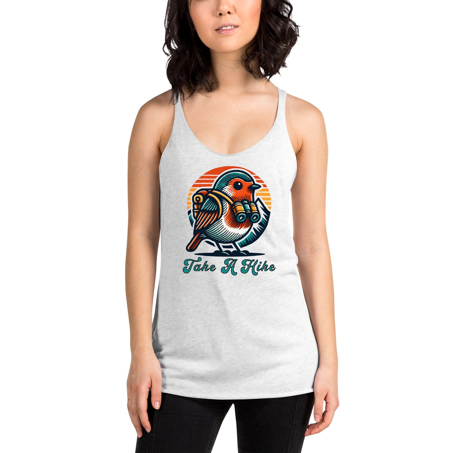 Bird Take A Hike Women's Racerback Tank - Women's Shirts - Discovery Co.