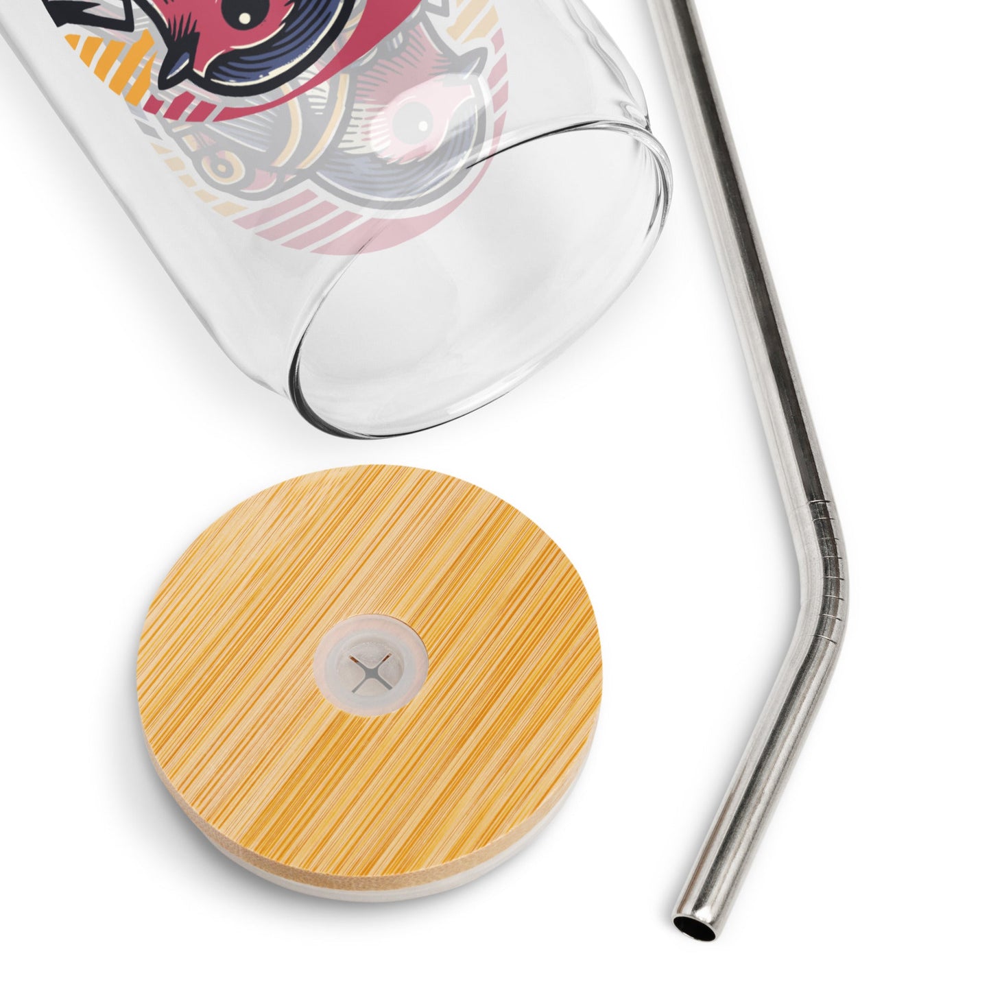 Birds Just Want To Have Fun Can - Shaped Glass - Can - Shaped Glass - Discovery Co.