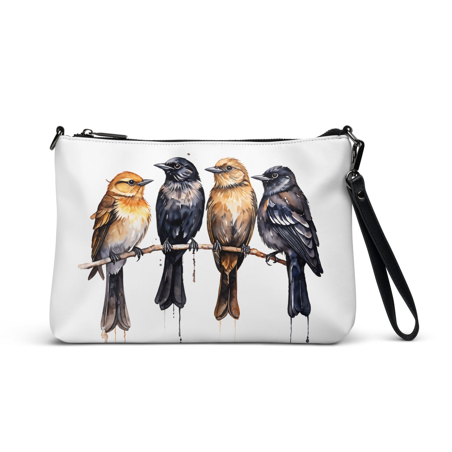Birds Watercolor Art Crossbody Bag - Crossbody Bag - Discovery Co.