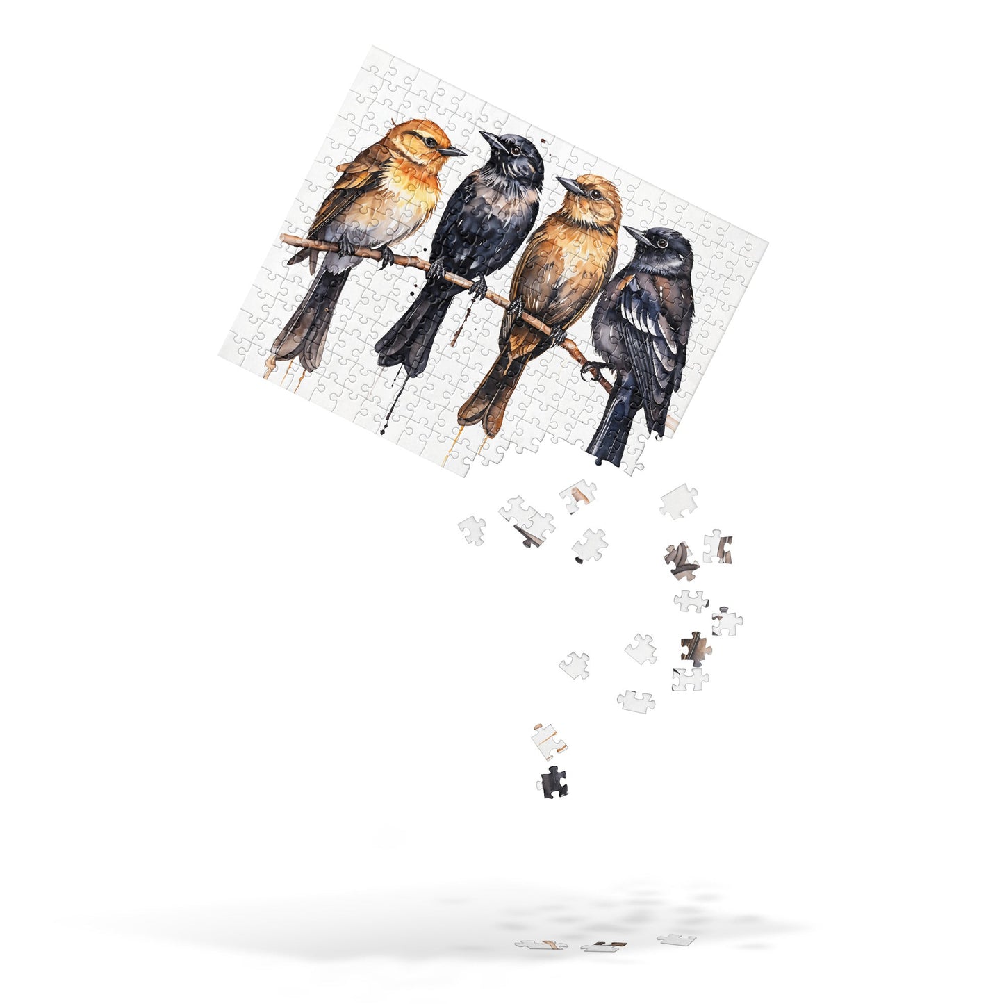 Birds Watercolor Art Jigsaw Puzzle - Puzzle - Discovery Co.